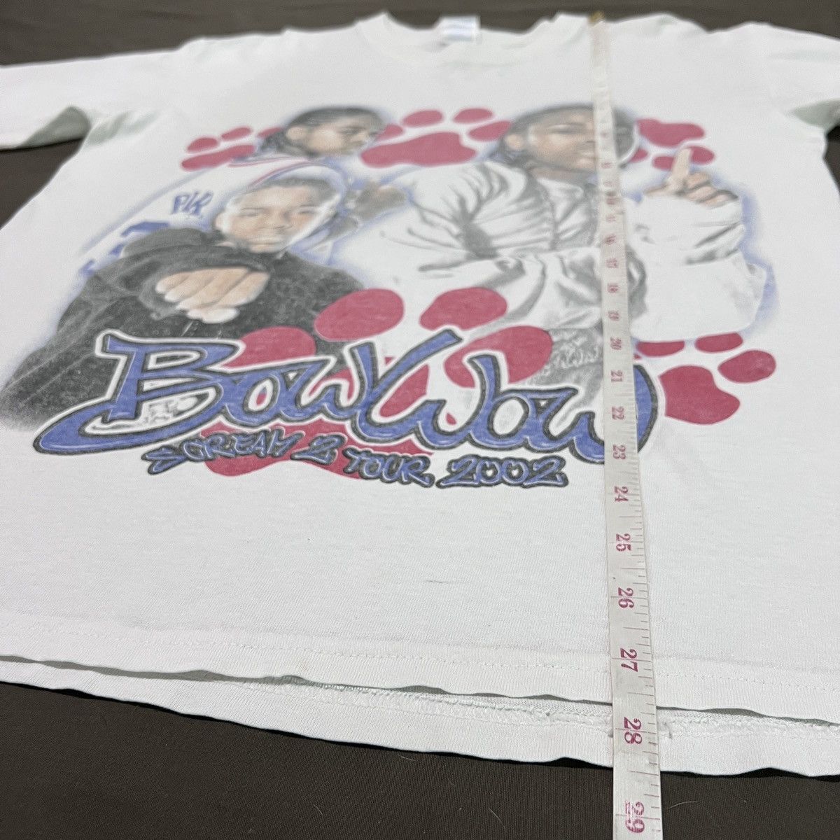 Rap Tees Vintage Y2K Bow Wow B2K IMX Hiphop R&B Tour Tee Faded Size US M / EU 48-50 / 2 - 14 Thumbnail
