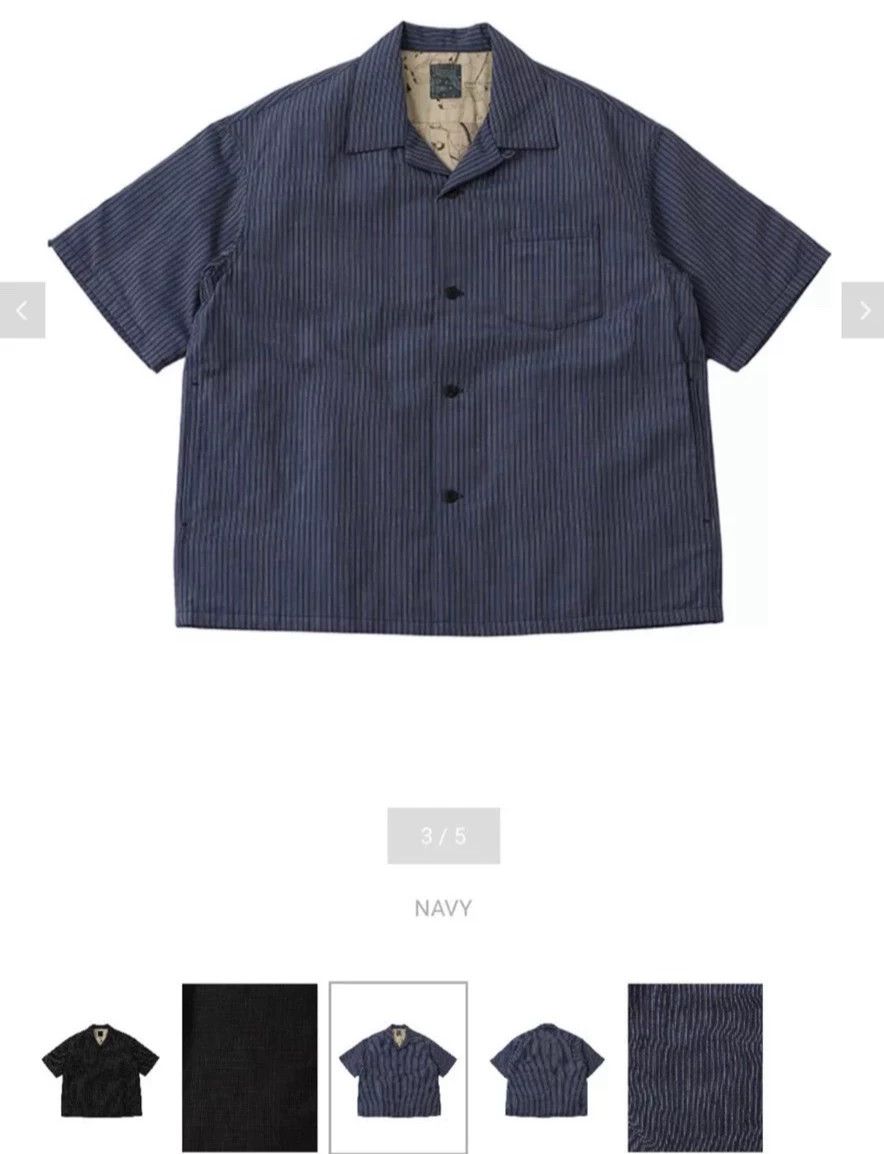 Visvim visvim 2024 WALLIS DOWN SHIRT S/S Navy 3 new Size US L / EU 52-54 / 3 - 3 Thumbnail