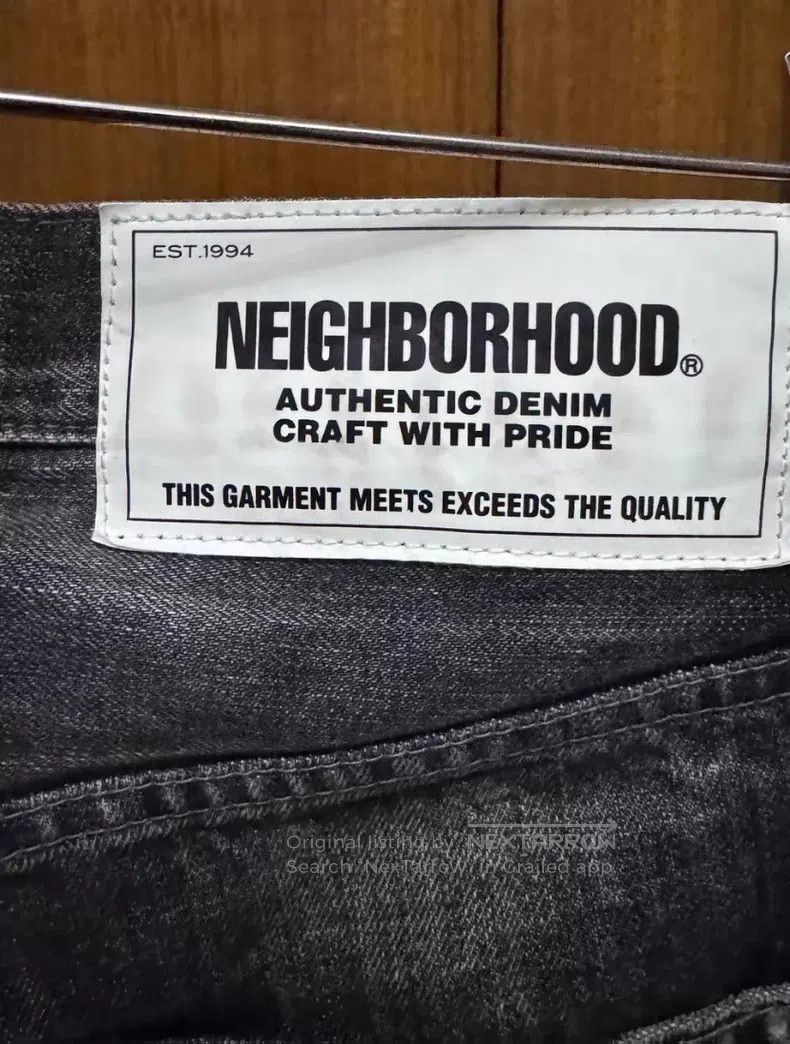 Neighborhood Neighborhood size M Washed Distressed Cut Denim Pants Size US 27 - 3 Thumbnail