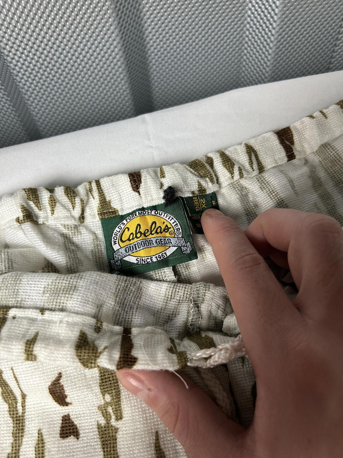 Cabelas Cabela's Real Tree Camo White Snow Trousers Hunting Hiking Size US 44 / EU 60 - 3 Thumbnail