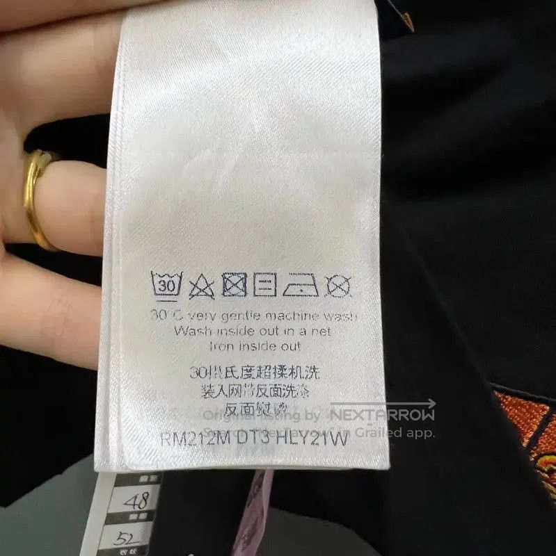 Louis Vuitton Louis Vuitton Black Cotton Short Sleeve T-Shirt . Size US S / EU 44-46 / 1 - 4 Thumbnail