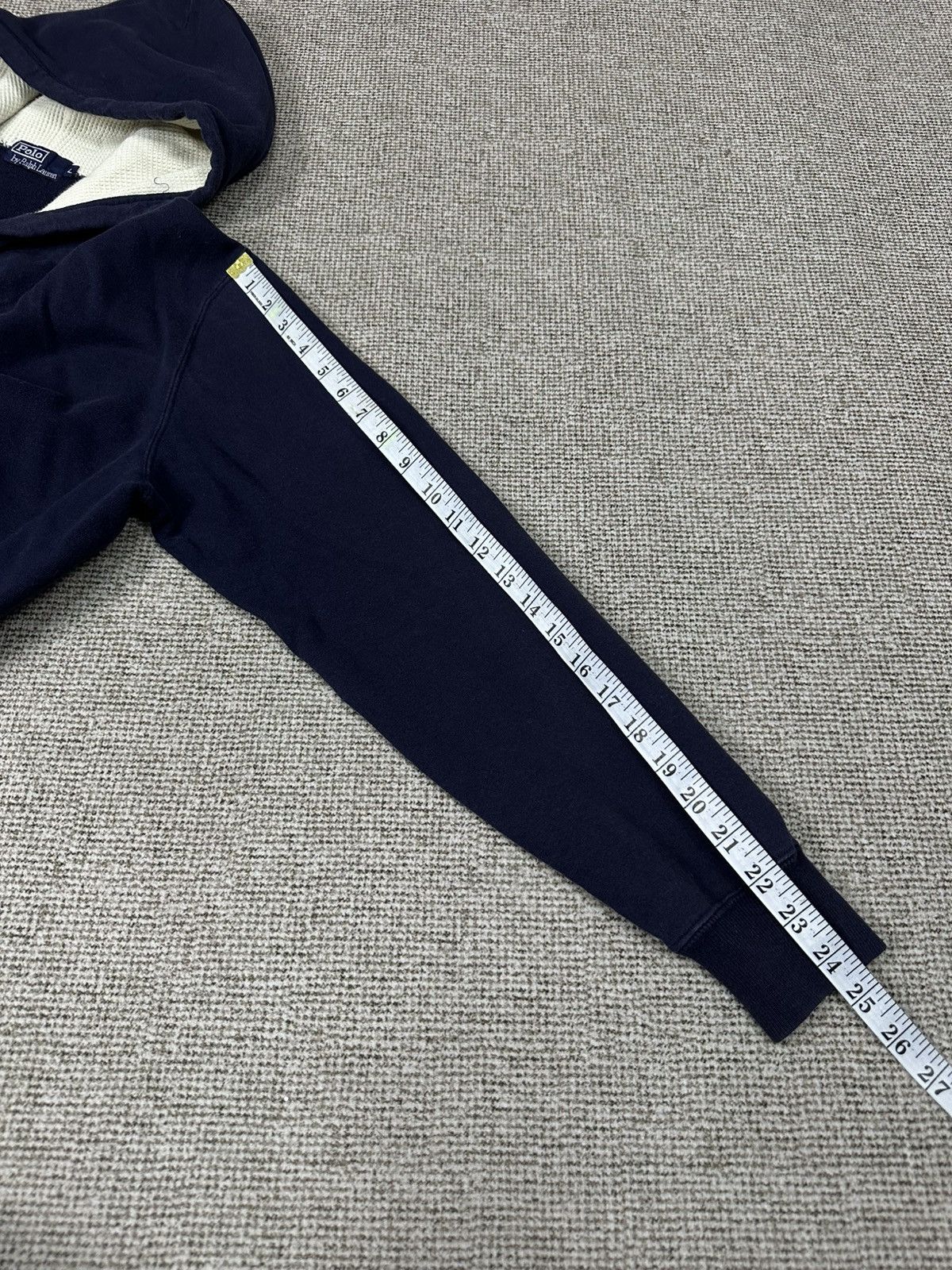 Polo Ralph Lauren Vintage Polo Ralph Lauren Fade Hoodie Z382 Size US L / EU 52-54 / 3 - 6 Thumbnail