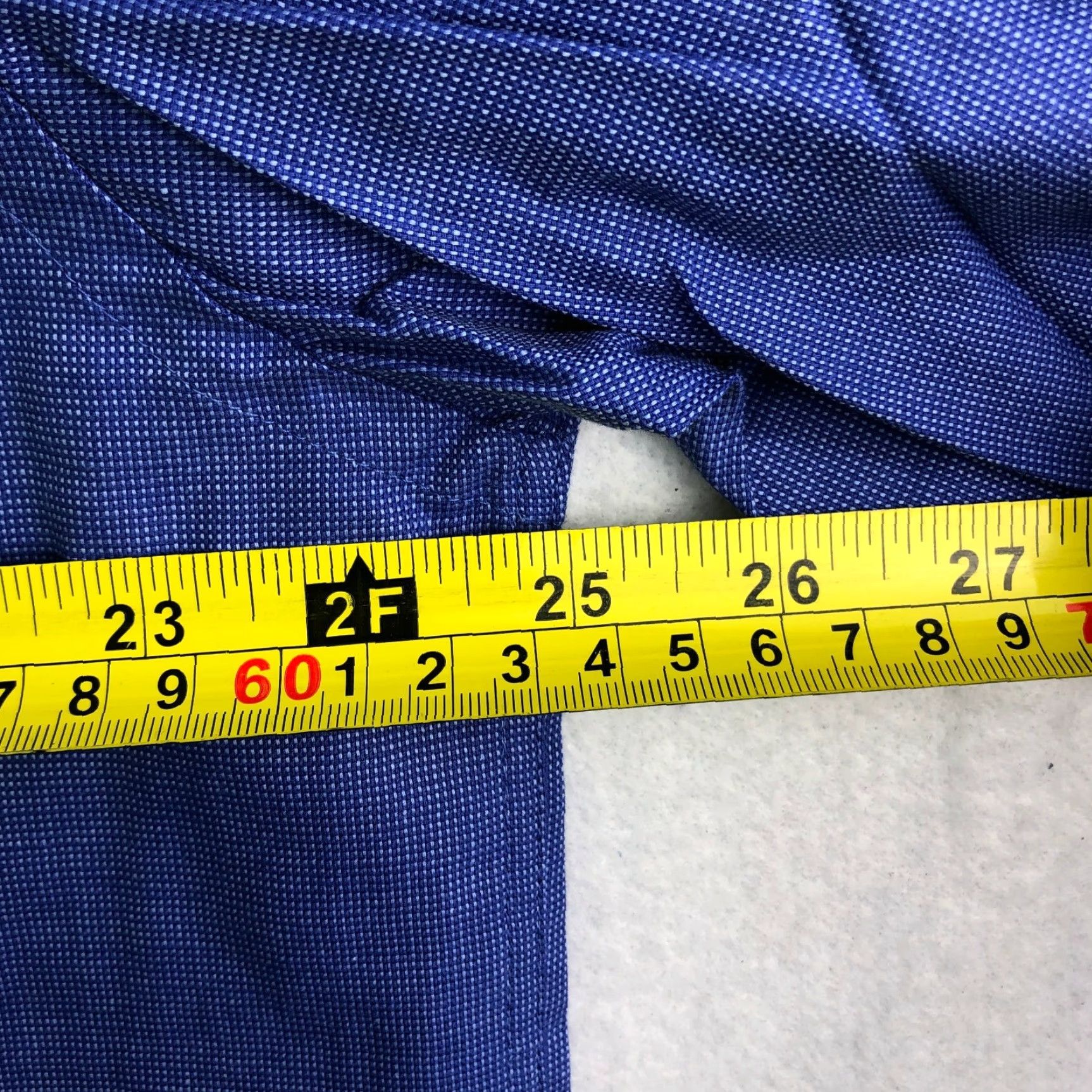 Cutter & Buck Cutter & Buck Mens XL Blue Plaid Long Sleeve Button-Down Collar Shirt Size US XL / EU 56 / 4 - 4 Thumbnail