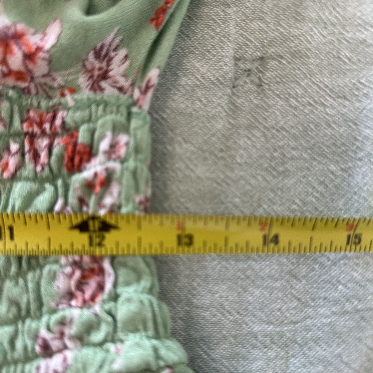 Urban Outfitters Urban Outfitters Women’s Green Babydoll Peplum Top Medium Size M / US 6-8 / IT 42-44 - 3 Thumbnail