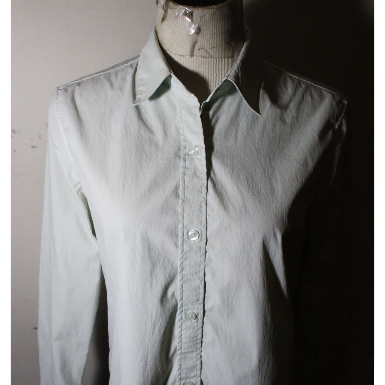 Athleta Athleta Shirt Women Mint Green Long Sleeve Blouse Size M Classic Stretch Polyester Size M / US 6-8 / IT 42-44 - 2 Thumbnail