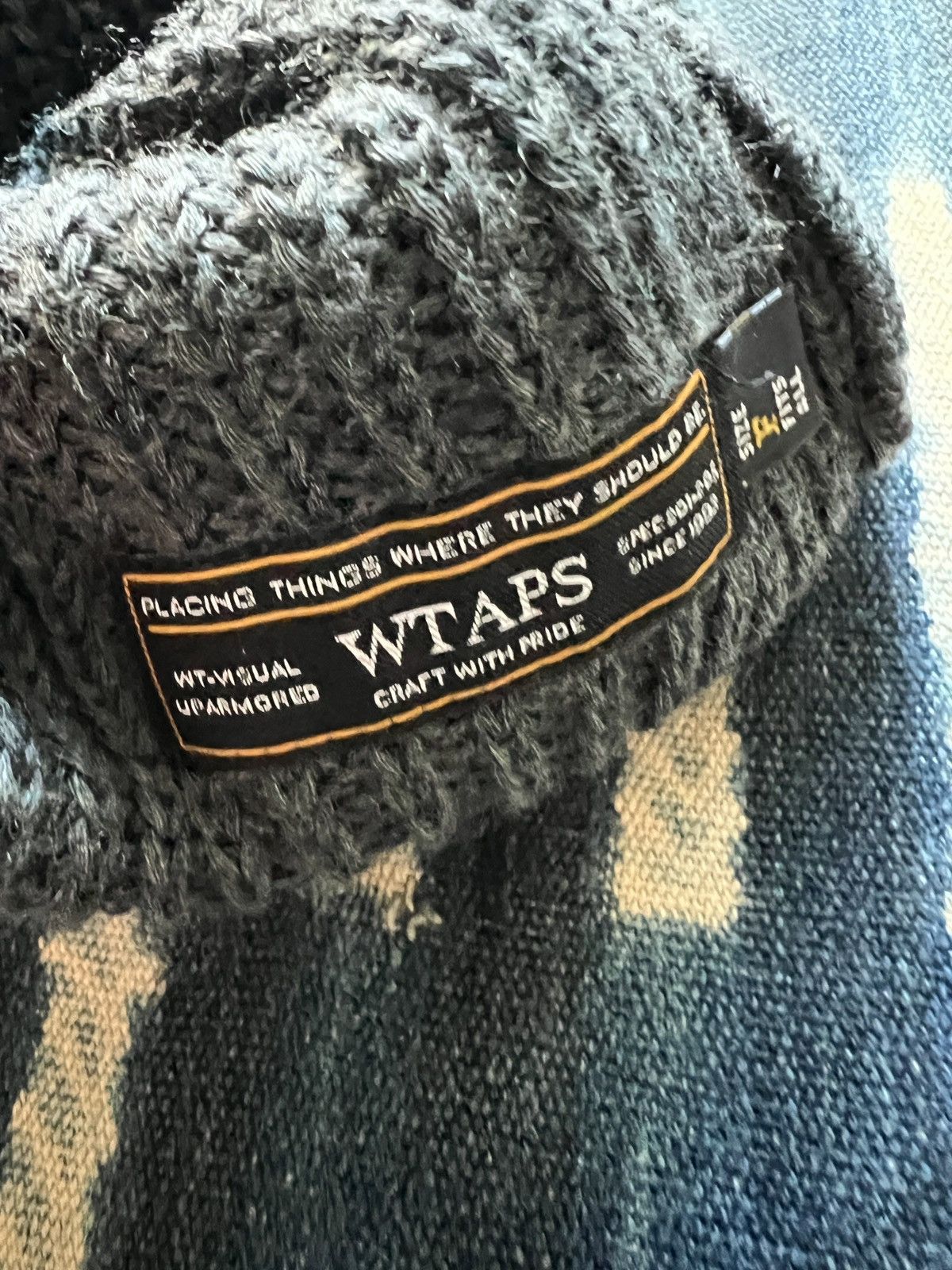 Wtaps Wtaps Beanie 01 Wool Size ONE SIZE - 6 Thumbnail
