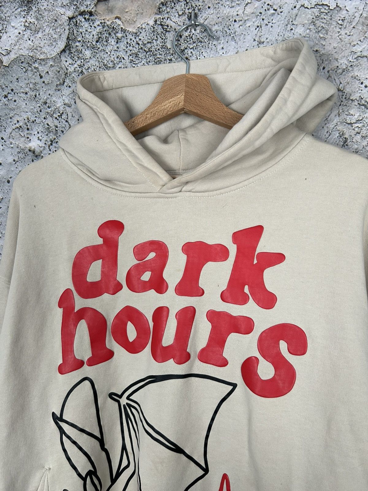 Broken Planet Broken Planet Dark Hours Beige Hoodie Streetwear Rap Baggy Size US M / EU 48-50 / 2 - 3 Thumbnail