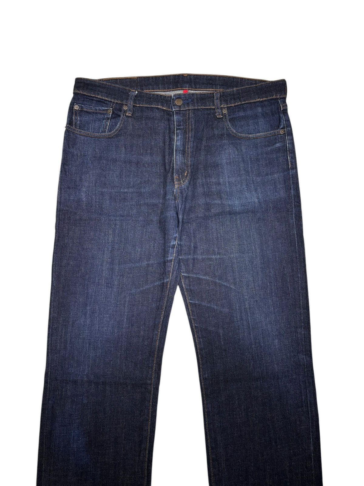Undercover × Uniqlo UNIQLO S003 BAGGY LOOSE BLUE DENIM JEANS Size US 37 - 7 Thumbnail