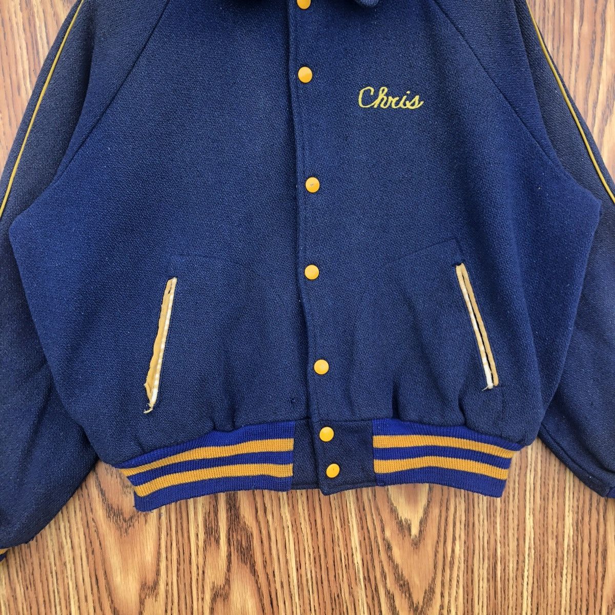 Vintage Vintage Norte Dame Varsity Jacket Button Up Size US M / EU 48-50 / 2 - 6 Thumbnail
