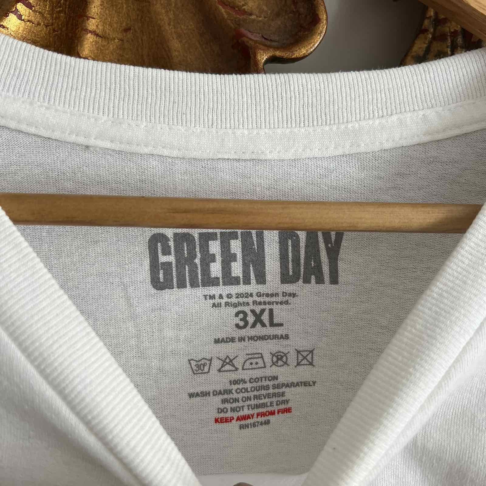 Band Tees Vintage Green Day American idiot tee Sz 3XL Size US XXL / EU 58 / 5 - 4 Thumbnail