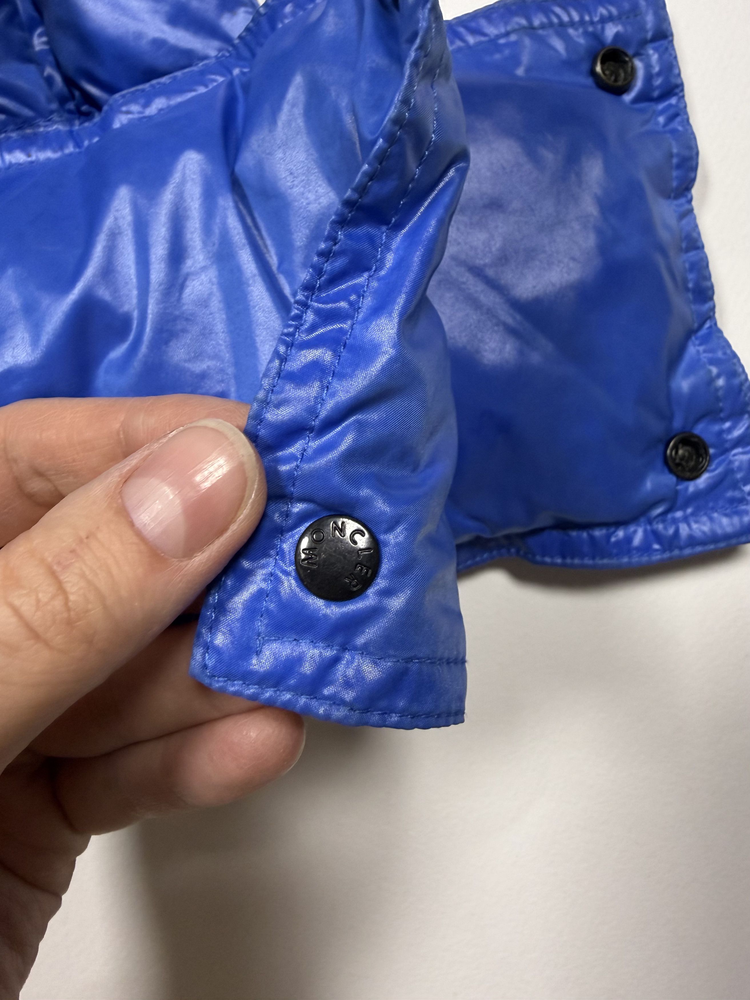 Moncler Authentic Moncler Puffer Down Hood Blue Size ONE SIZE - 7 Thumbnail