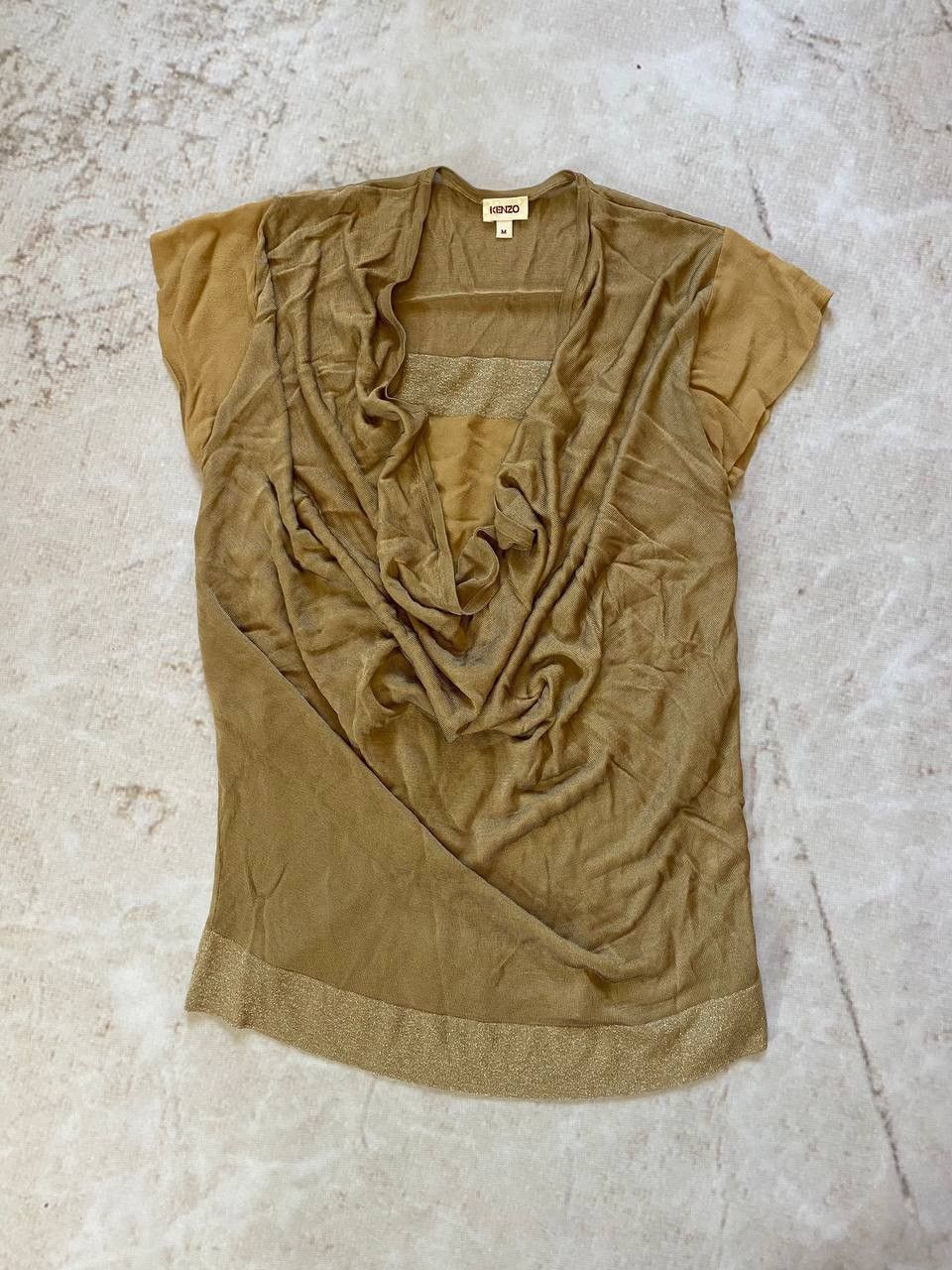 Kenzo × Vintage Kenzo Mesh Top Blouse/dress Size M / US 6-8 / IT 42-44 - 1 Thumbnail