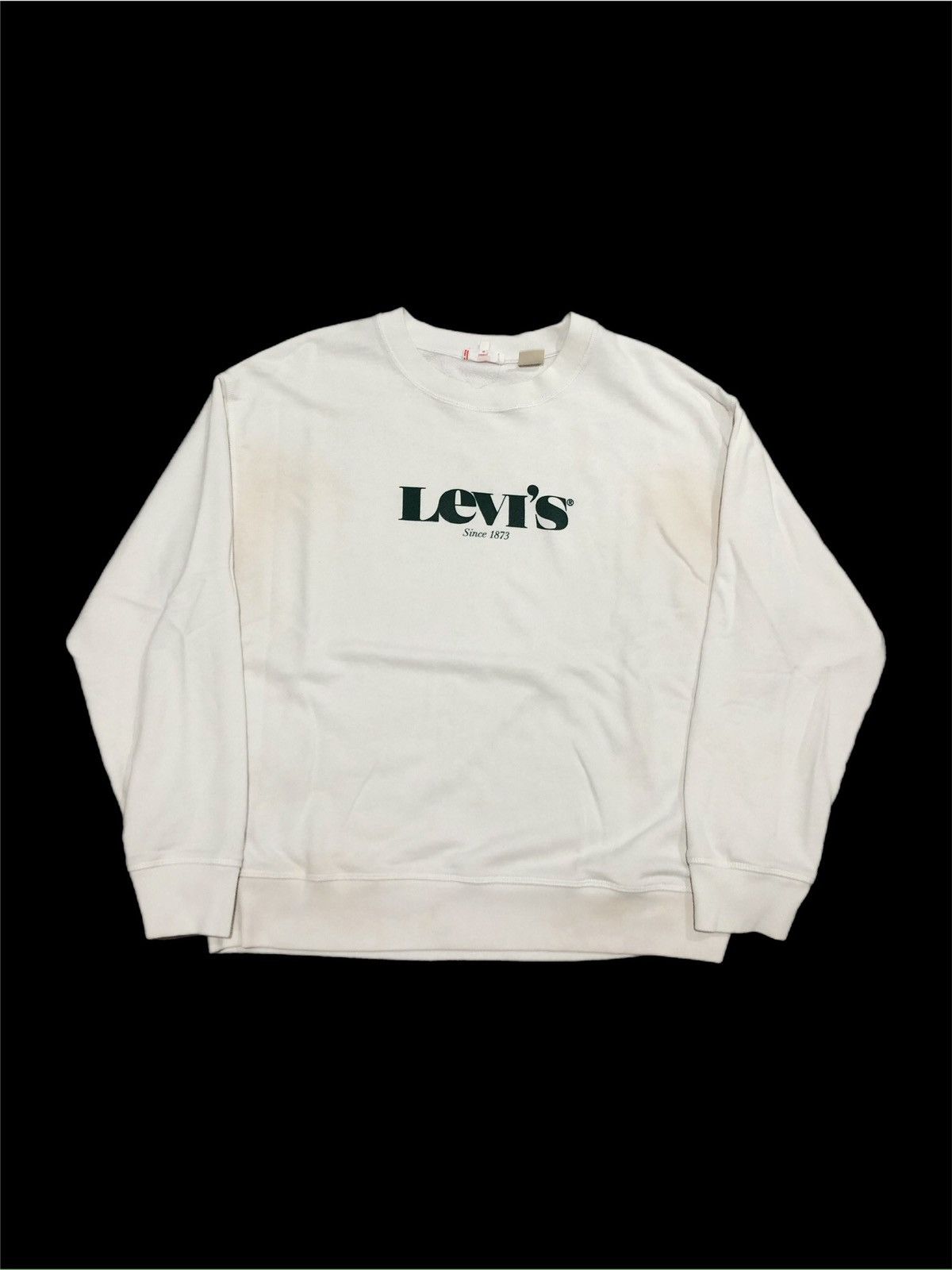 Levi's Levi’s Spellout Sweatshirt Size US L / EU 52-54 / 3 - 1 Thumbnail