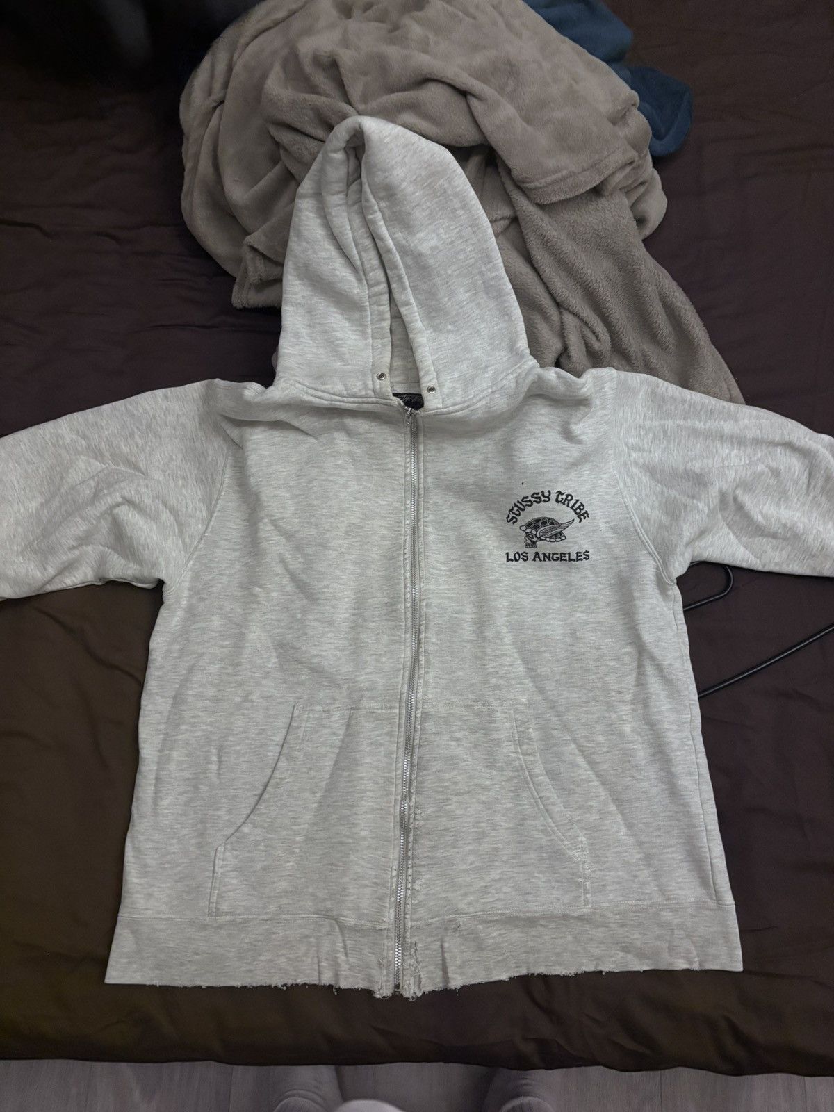 Stussy Stussy Los Angeles zip up hoodie | Grailed