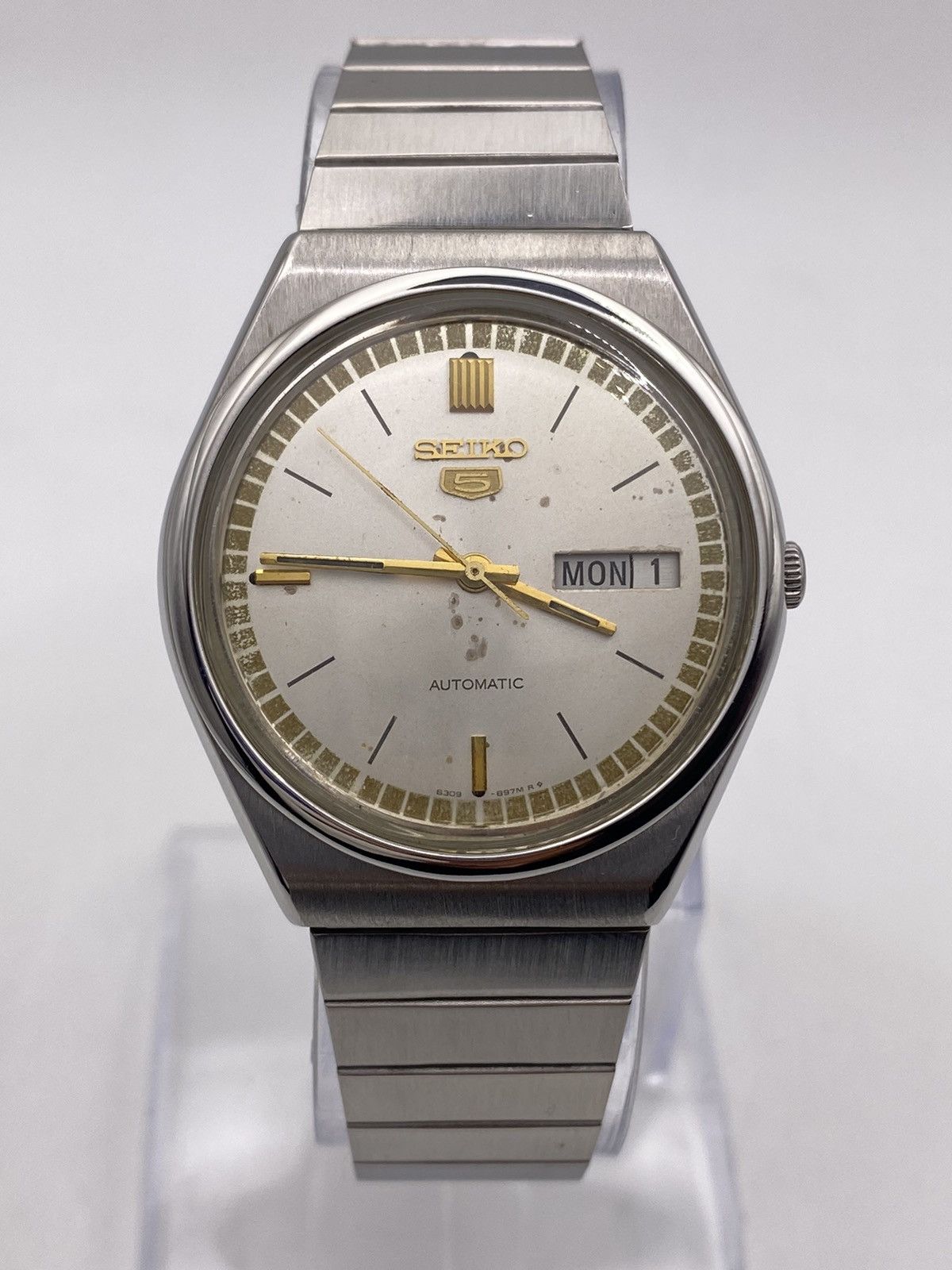Seiko Seiko 5 Automatic 6309 Vintage Men’s Wristwatch Size 36 - 4 Thumbnail