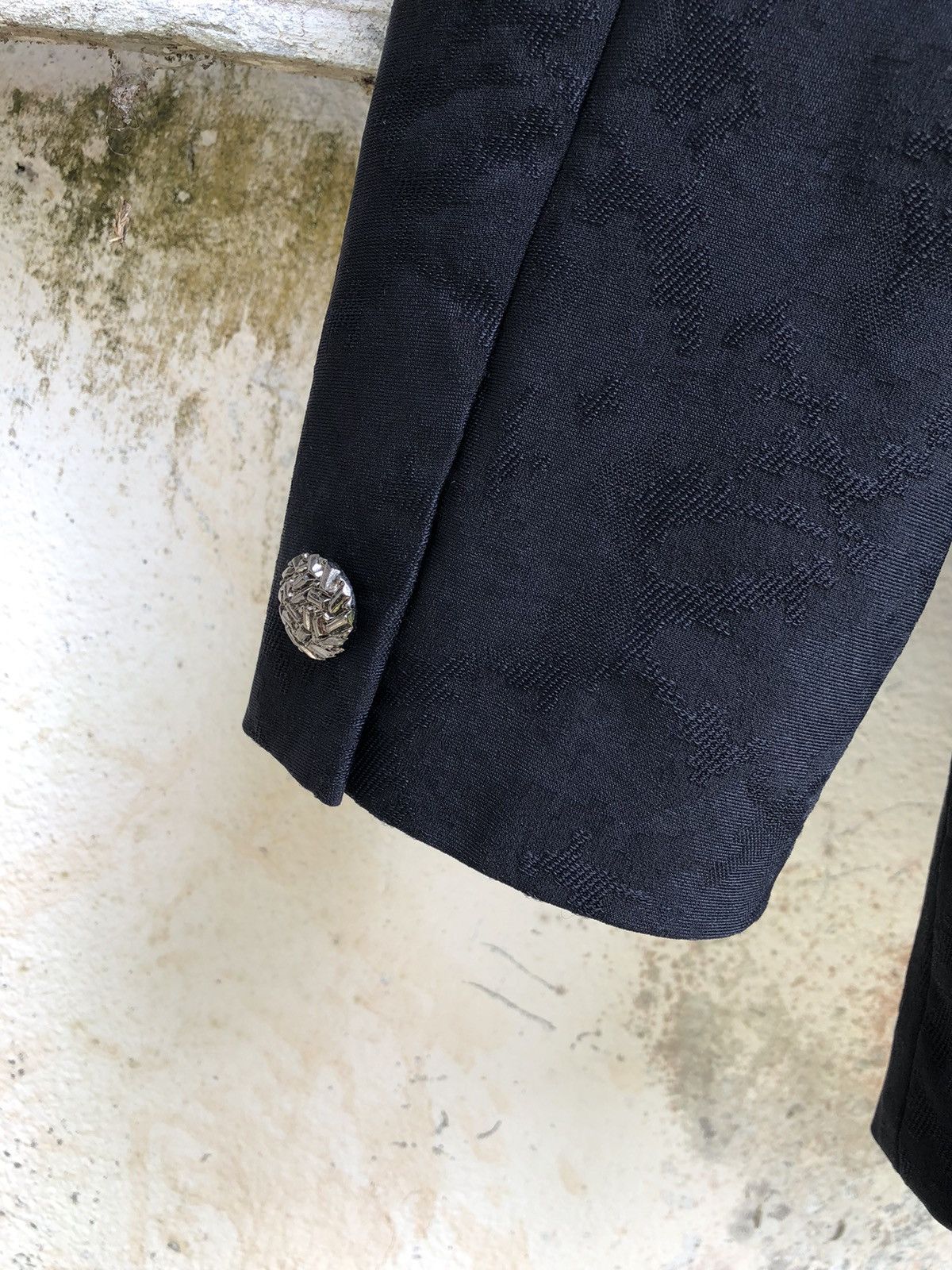Japanese Brand BBCO EMBOSSED ZIPPER LINING TRIM LUXURY JACKET DESIGN Size US M / EU 48-50 / 2 - 7 Thumbnail