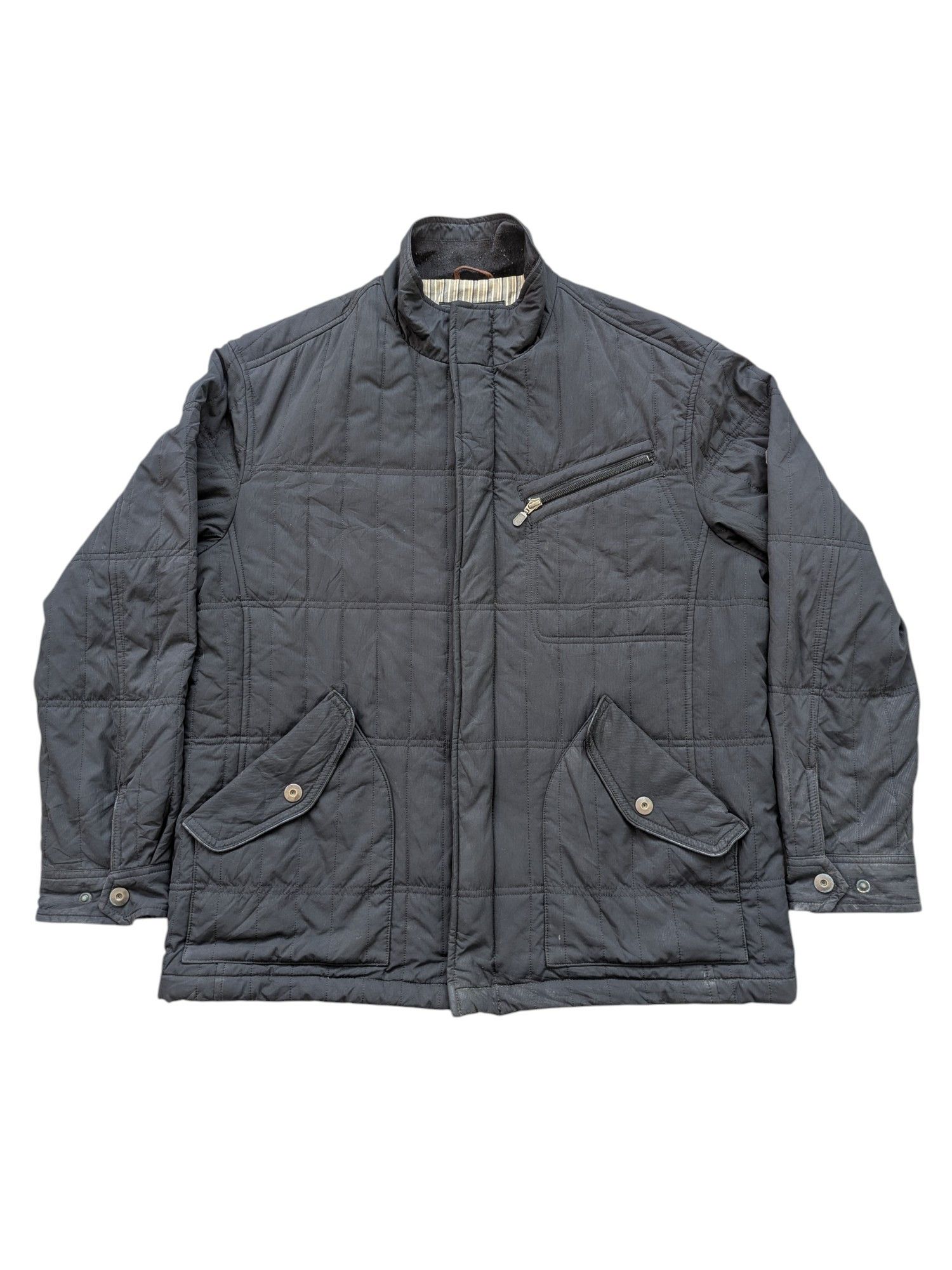 ALAIN DELON Vintage Alain Delon Quilted Jacket Size US L / EU 52-54 / 3 - 1 Thumbnail
