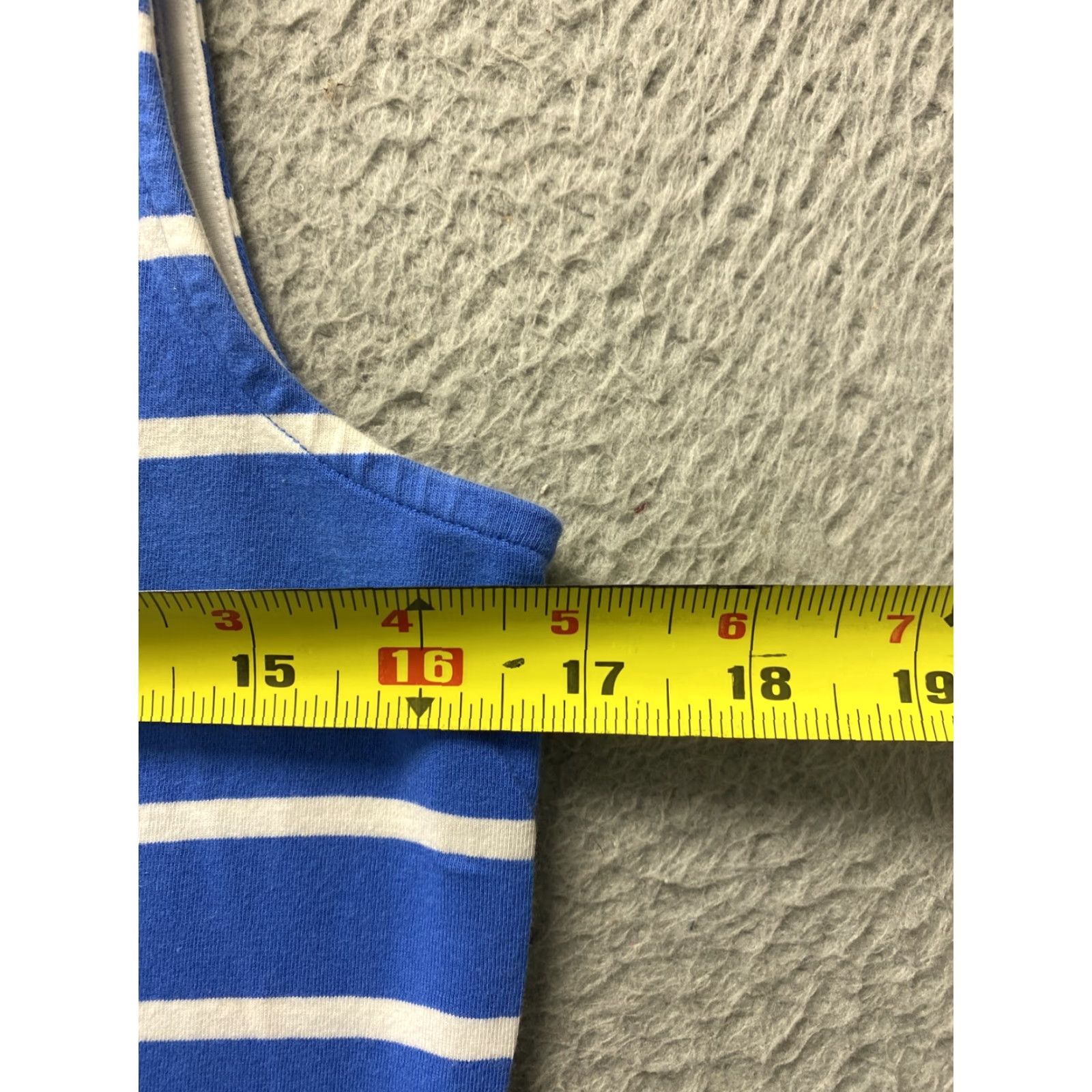 Nautica Nautica Dress Tank Dress Blue Stripe Sleeveless Mini Pullover S Women Short Dress 10436 Size S / US 4 / IT 40 - 5 Thumbnail
