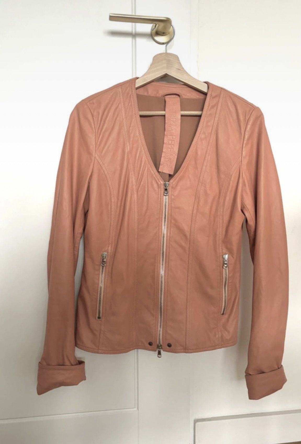 Patrizia Pepe Patrizia Pepe Leather Jacket/Blazer Size S / US 4 / IT 40 - 1 Thumbnail