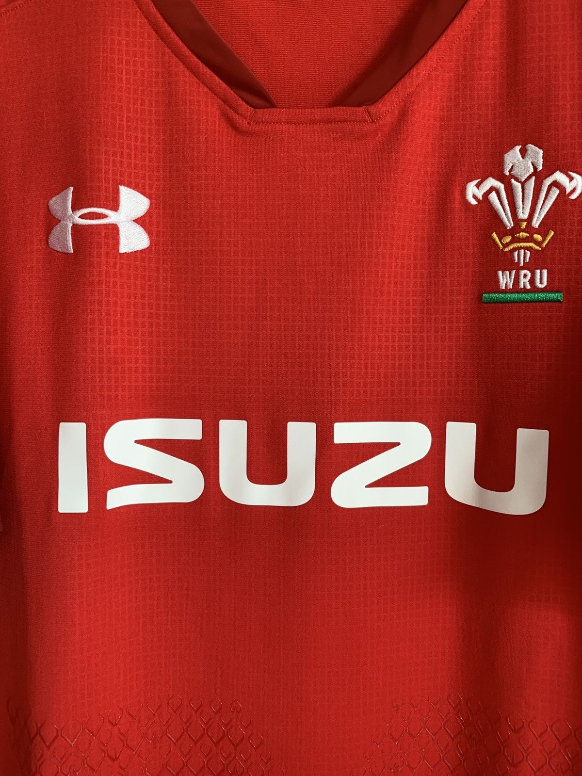 Under Armour Wales 2018 Home Rugby Union Shirt Under Armour Jersey Sz 3XL Size US XXL / EU 58 / 5 - 6 Thumbnail