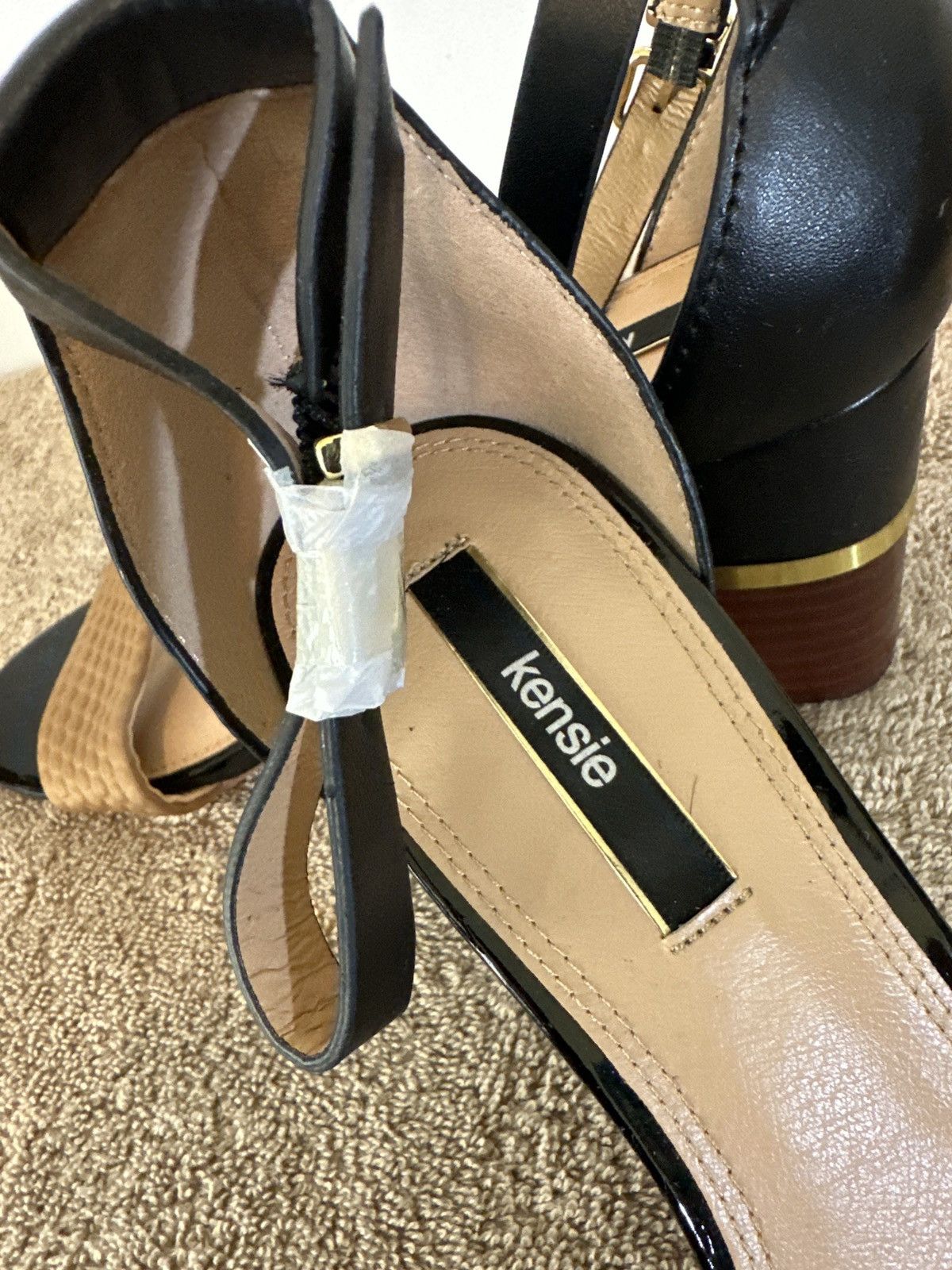 Other Kensie Estan Ankle Strap Block Heel Dress Sndals Size US 9 / IT 39 - 7 Thumbnail