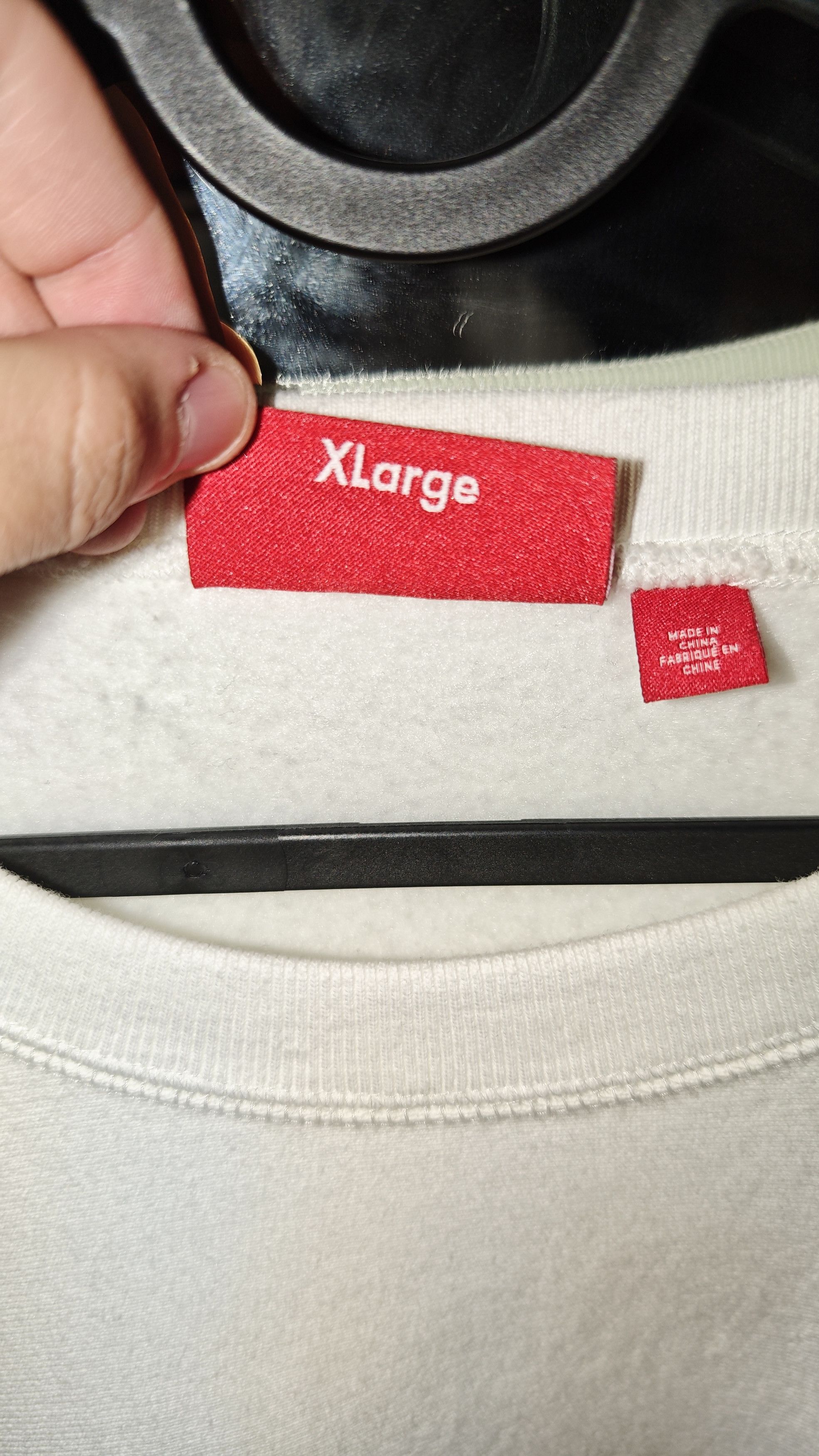 Supreme Supreme Crewneck Washed box logo red on white Size US XL / EU 56 / 4 - 3 Thumbnail