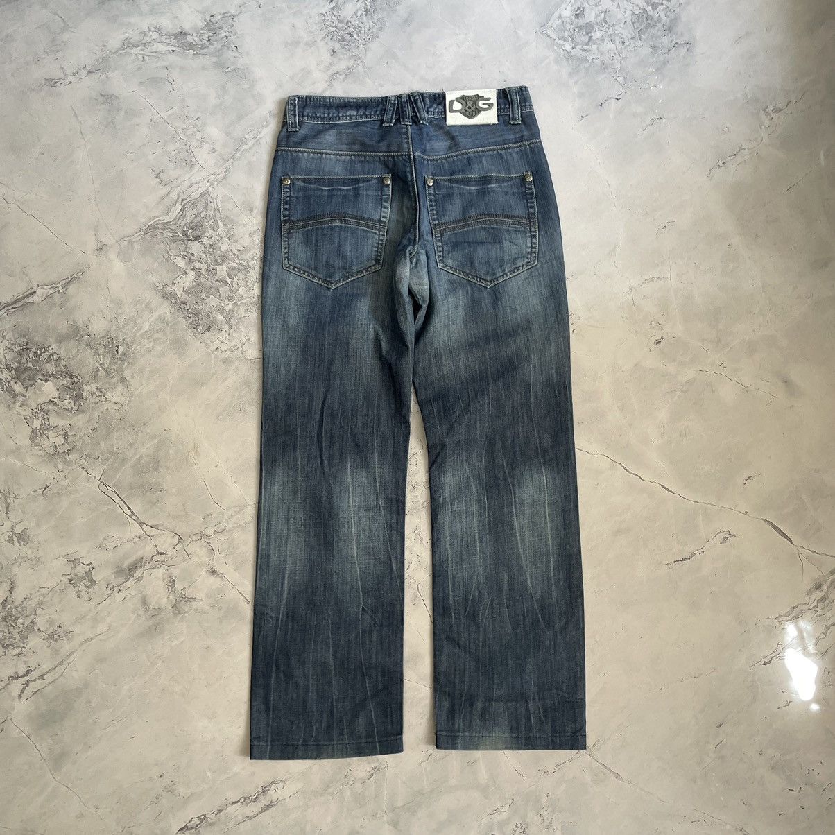 Dolce & Gabbana Dolce Gabbana Jeans Vintage Denim Avantgarde Pants Size US 30 / EU 46 - 2 Thumbnail