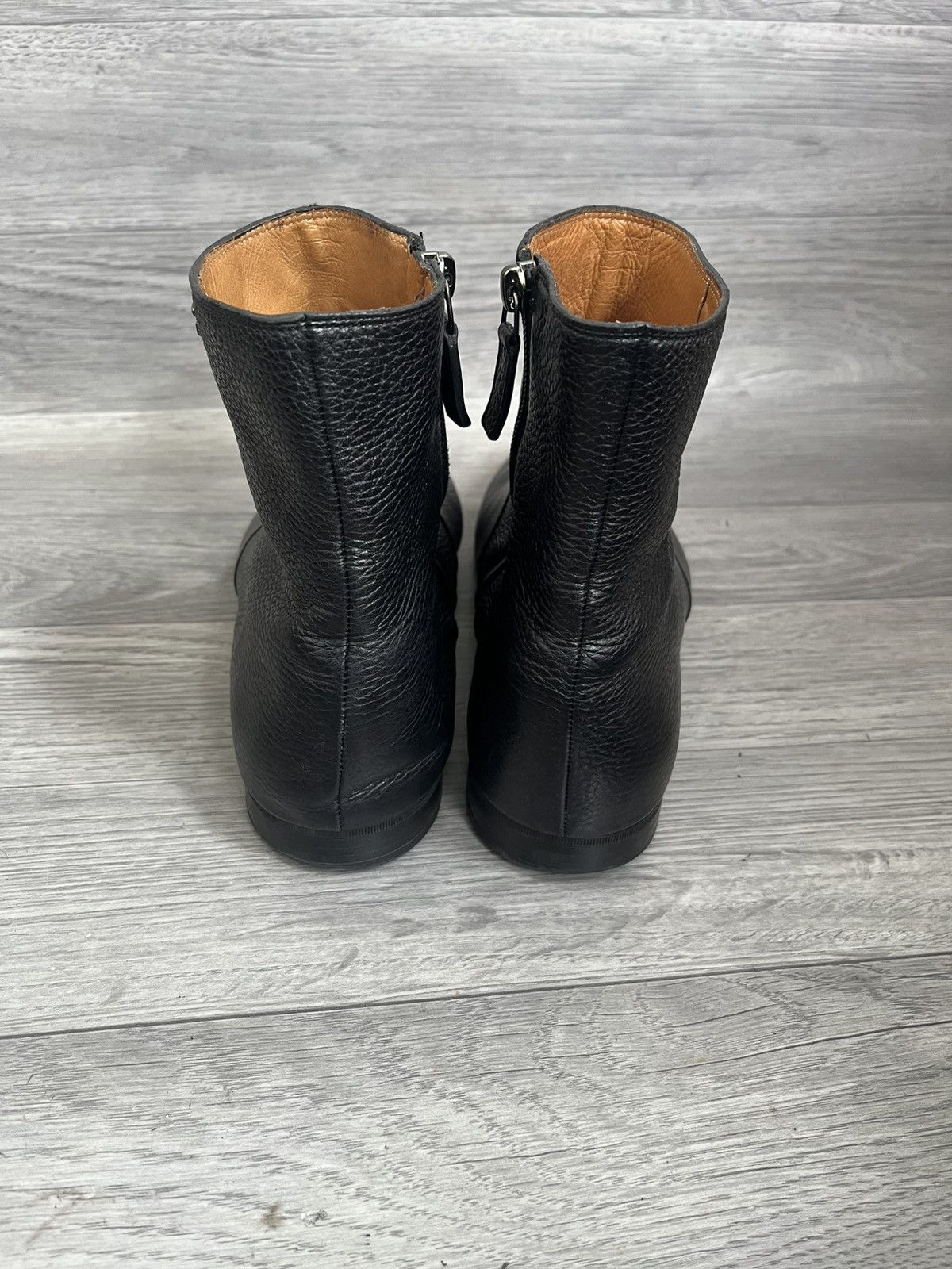 Gucci Gucci pebble grain leather Chelsea zipper ankle boots Size US 8.5 / EU 41-42 - 6 Thumbnail