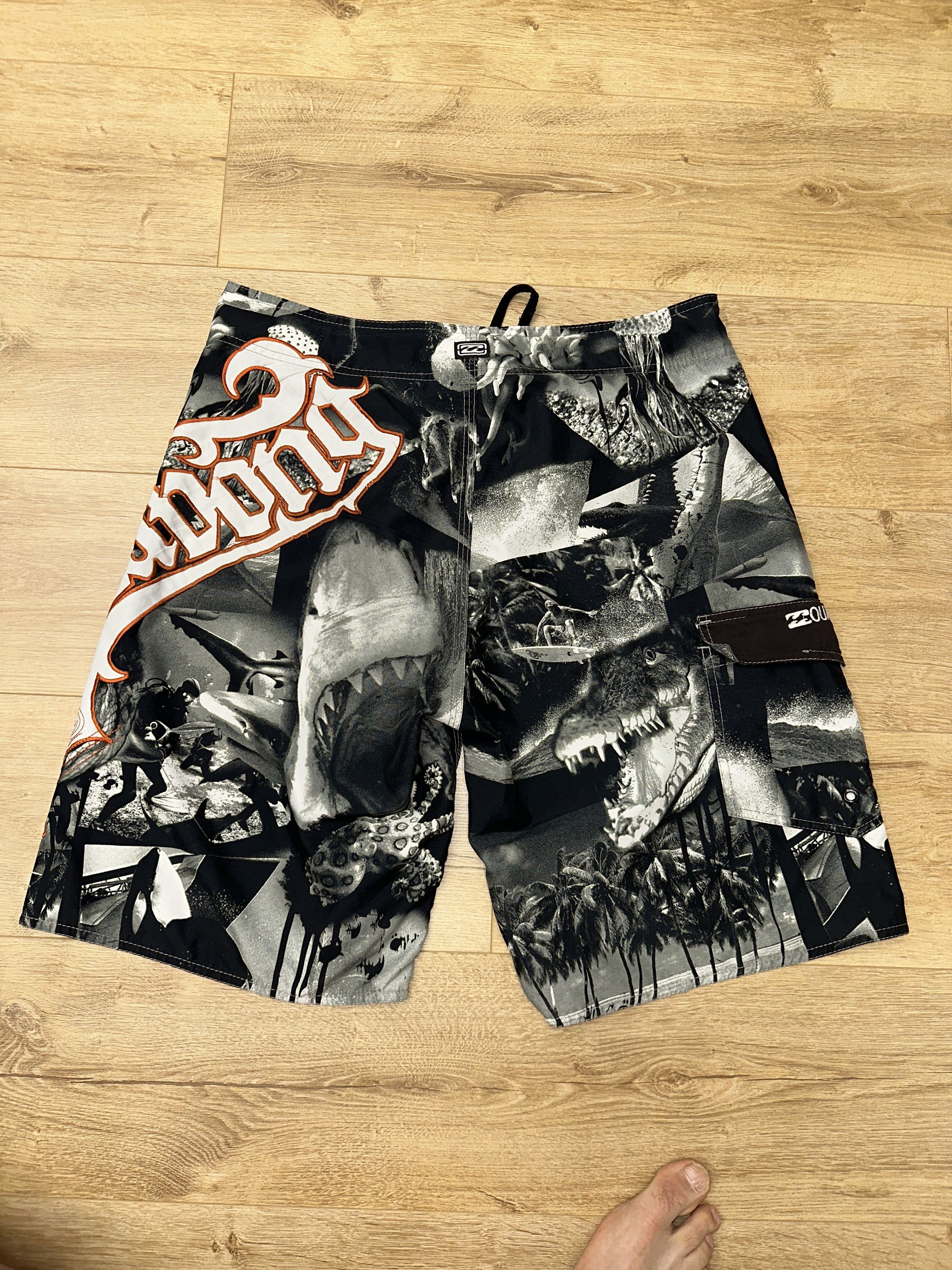Billabong Billabong Graphic Surf Boardshorts Y2K Skull Print Size 36 Size US 36 / EU 52 - 9 Thumbnail