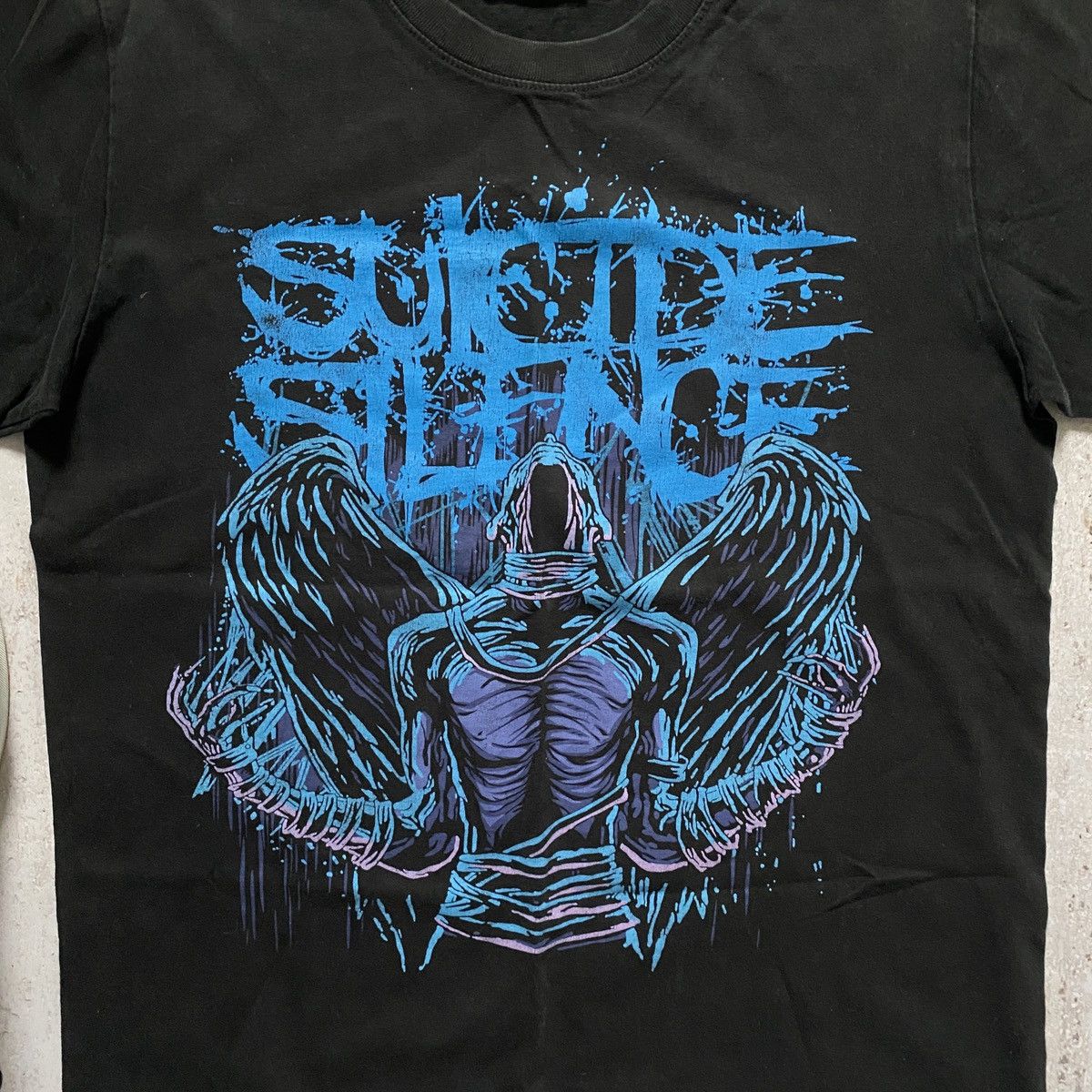 Band Tees VINTAGE RARE SUICIDE SILENCE METAL BAND FADED T SHIRT 275 Size US M / EU 48-50 / 2 - 4 Thumbnail