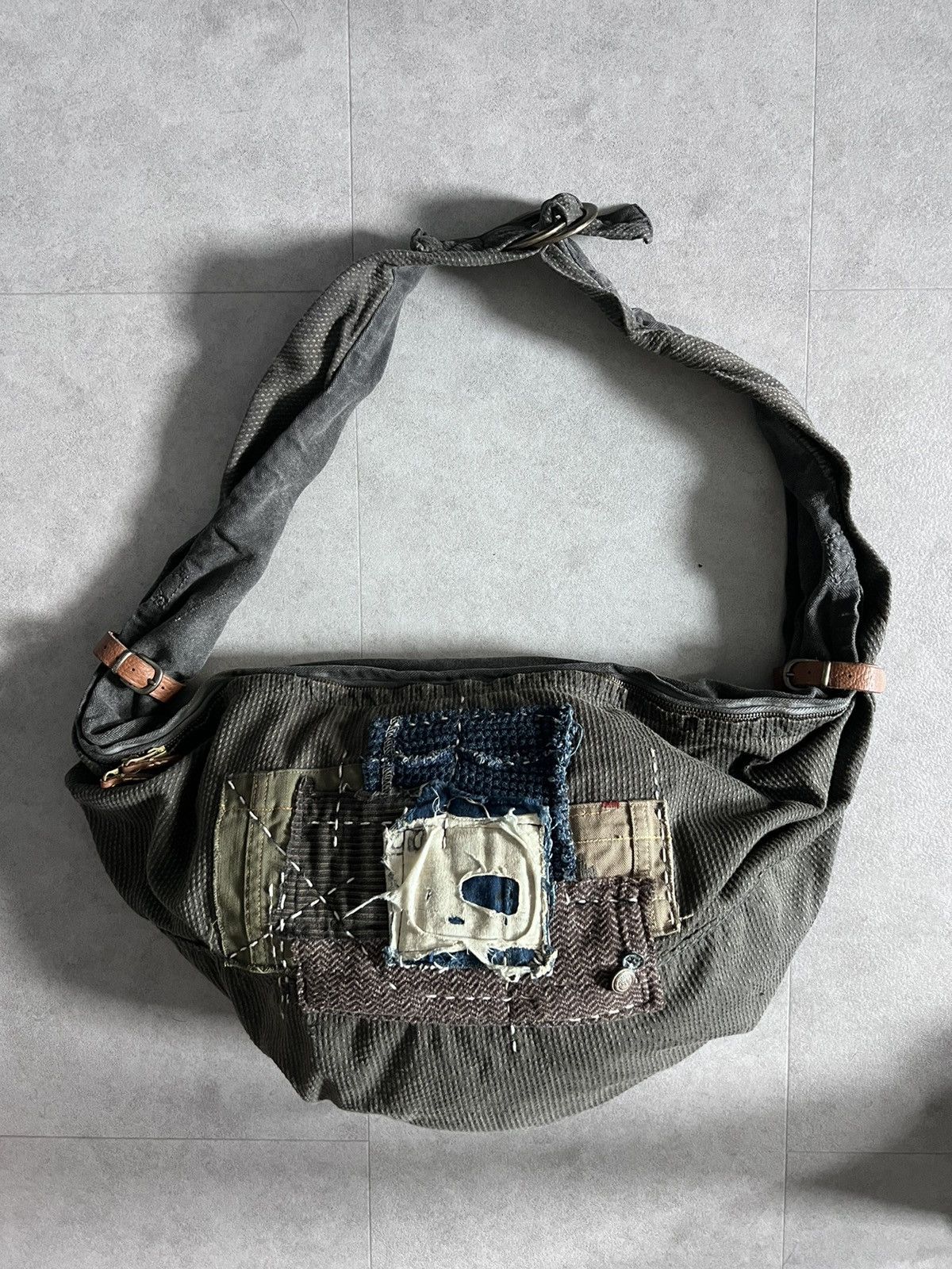 Kapital × Kapital Kountry Century Boro Sashiko Snufkin Bag Size ONE SIZE - 5 Thumbnail
