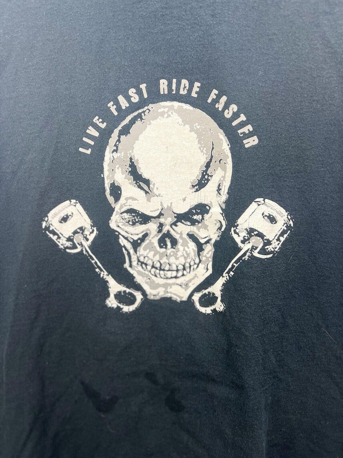 Gildan 2XL- Sickboy Motorcycles Cut Off- Live Fast Ride Faster Size US XXL / EU 58 / 5 - 5 Thumbnail