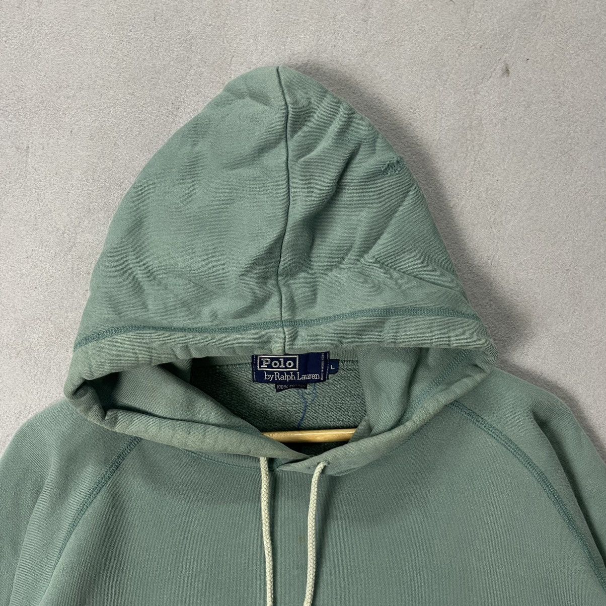 Polo Ralph Lauren Polo by Ralph Lauren Sage Green Hoodie 100% Cotton Size L Size US L / EU 52-54 / 3 - 2 Thumbnail