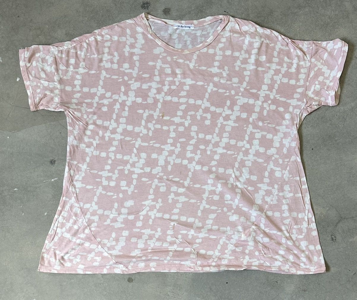 Yohji Yamamoto VINTAGE YS FOR LIVING YOHJI YAMAMOTO TEE Size US XL / EU 56 / 4 - 1 Thumbnail