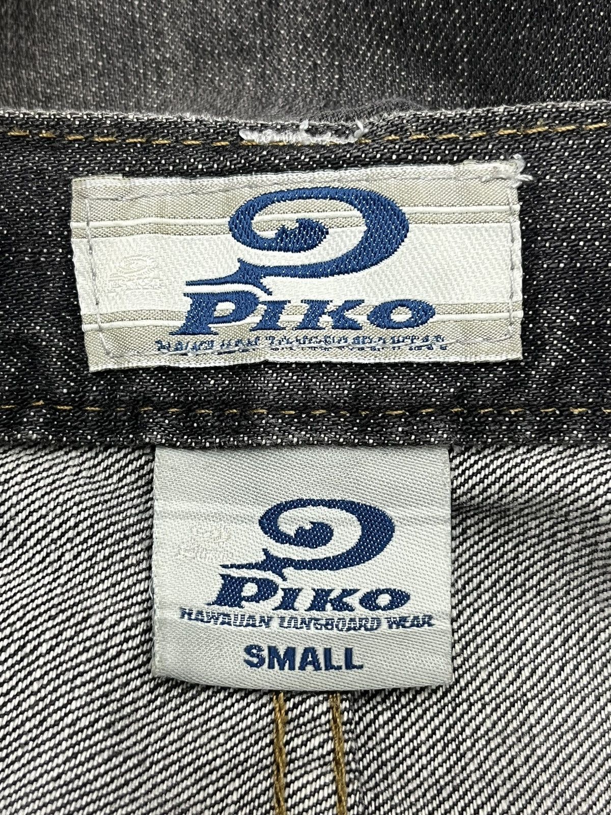 Vintage PIKO HAWAIIAN LONGBOARD WEAR Embossed SpellOut Baggy Cargo🔥 Size US 29 - 16 Thumbnail