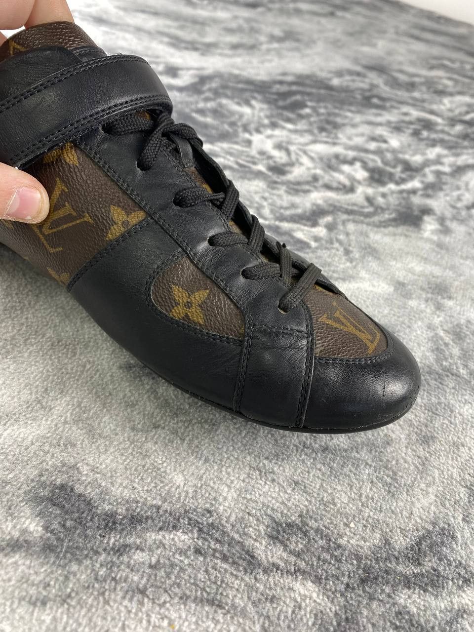 Louis Vuitton Louis Vuitton Globe Trotter Monogram Leather Sneakers Size US 9.5 / EU 42-43 - 15 Thumbnail