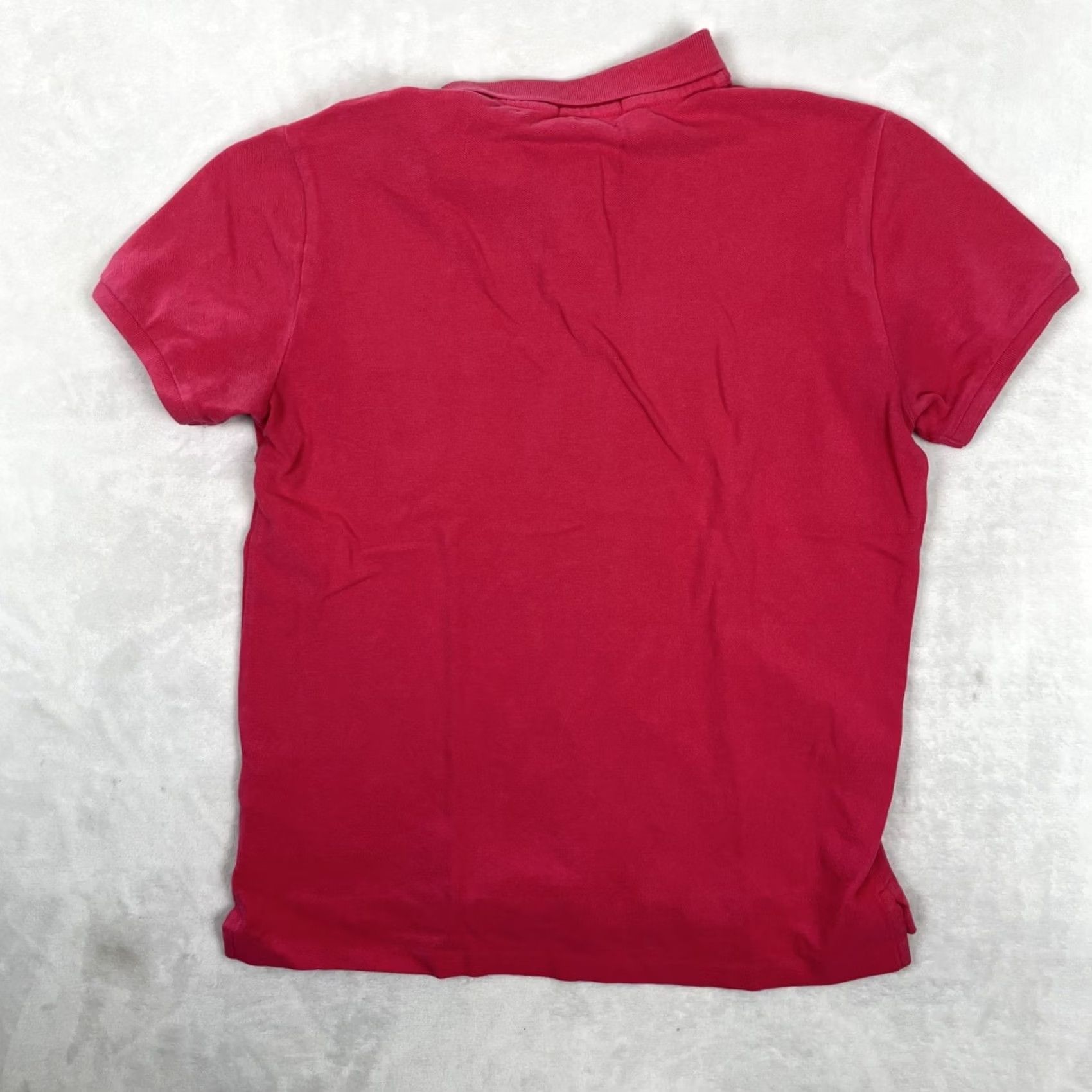 Polo Ralph Lauren Polo Ralph Lauren Polo Shirt Mens Medium Pink White Pony Logo Shirt Size US M / EU 48-50 / 2 - 7 Thumbnail