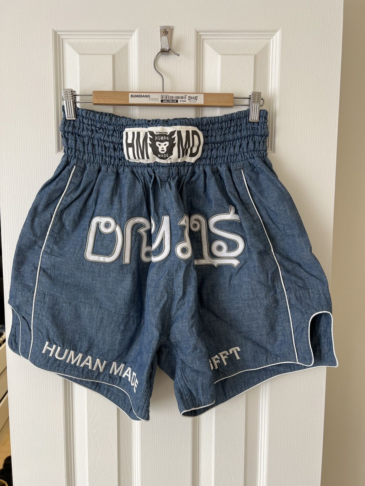 Human Made × Nigo Human Made Muay Thai Shorts Black L | Grailed