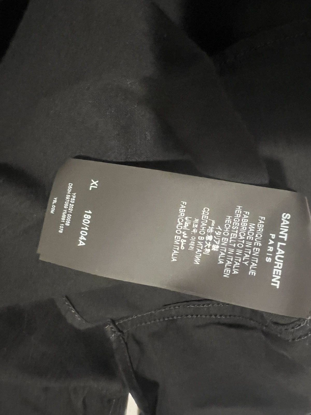 Saint Laurent Paris Saint Laurent western denim shirt. XL. $920 Size US L / EU 52-54 / 3 - 10 Thumbnail