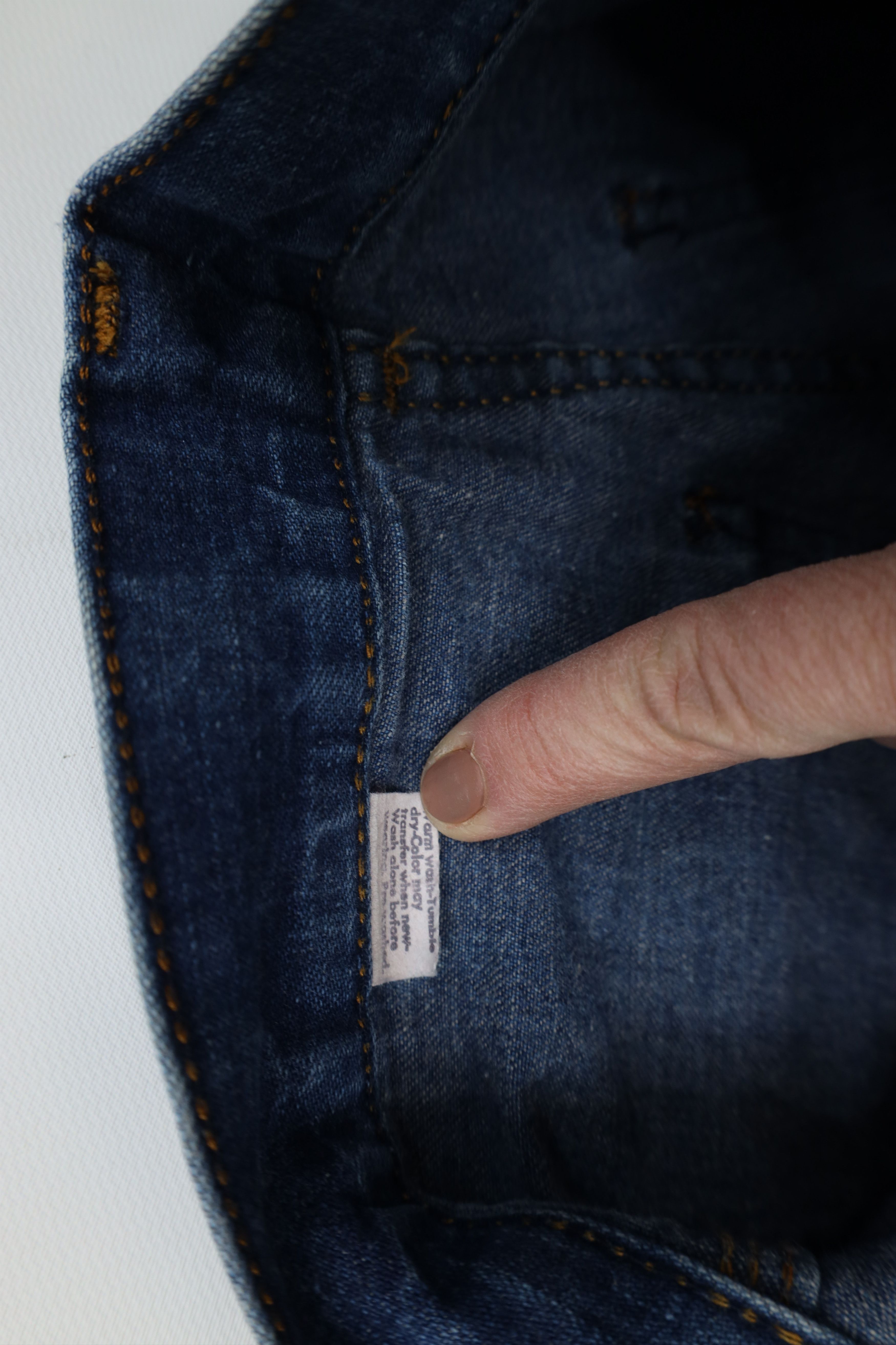 Levi's Vintage 70s Levis Orange Tab High Waist Straight Leg Jeans Size 26" / US 2 / IT 38 - 7 Thumbnail