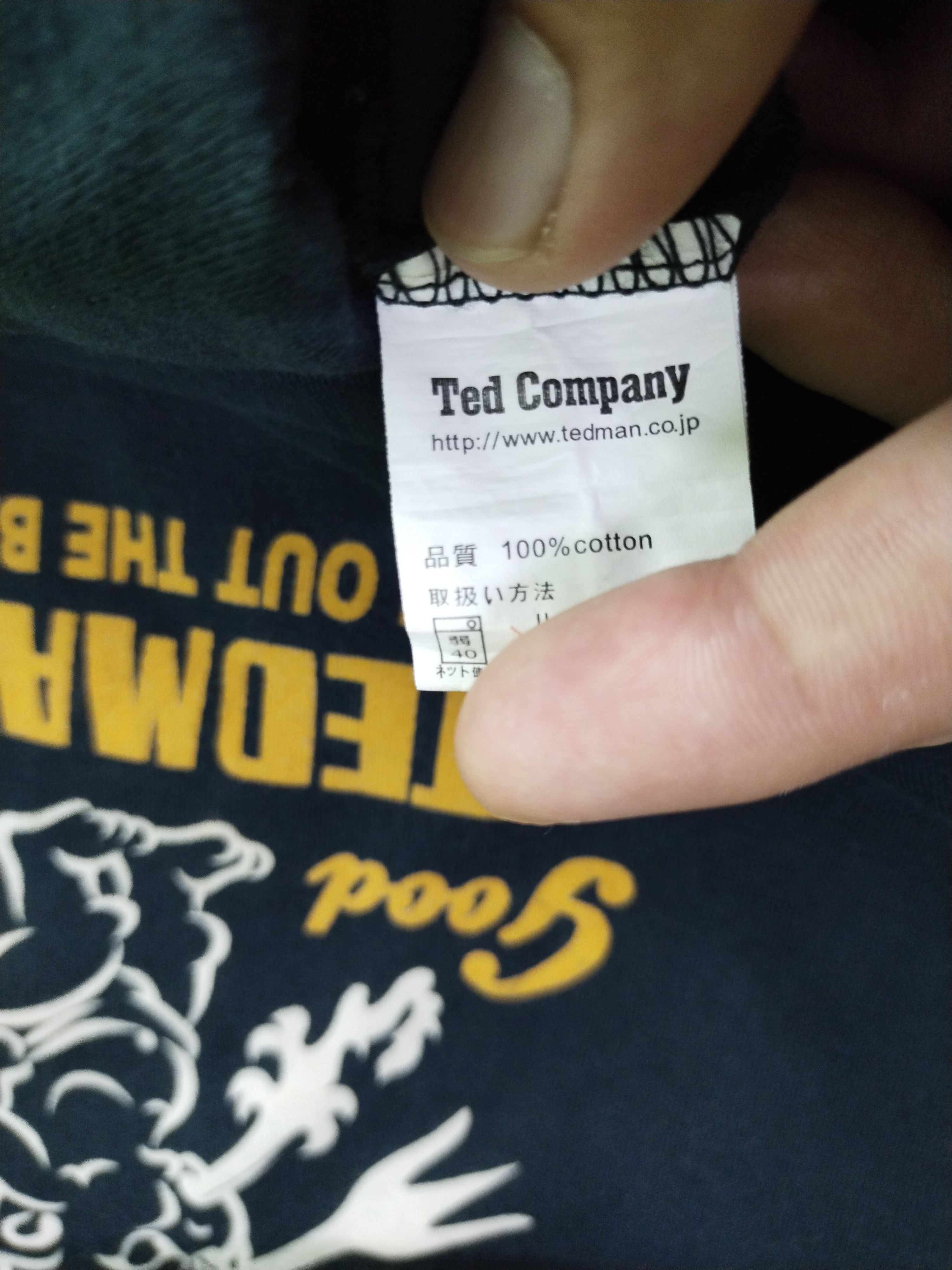 Japanese Brand Vintage Tedman's Lucky Red Devil Photo Tee Size US M / EU 48-50 / 2 - 11 Thumbnail