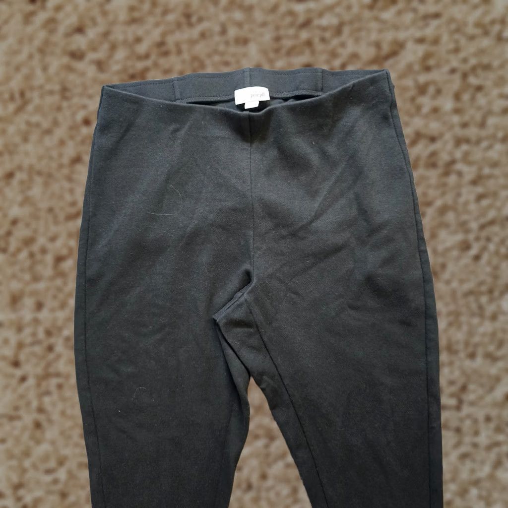 J. Jill J Jill Pants Womens Small Black Slim Leg Pull On Capsule Knit Stretch Contour Jeans? Size 28" / US 6 / IT 42 - 1 Thumbnail