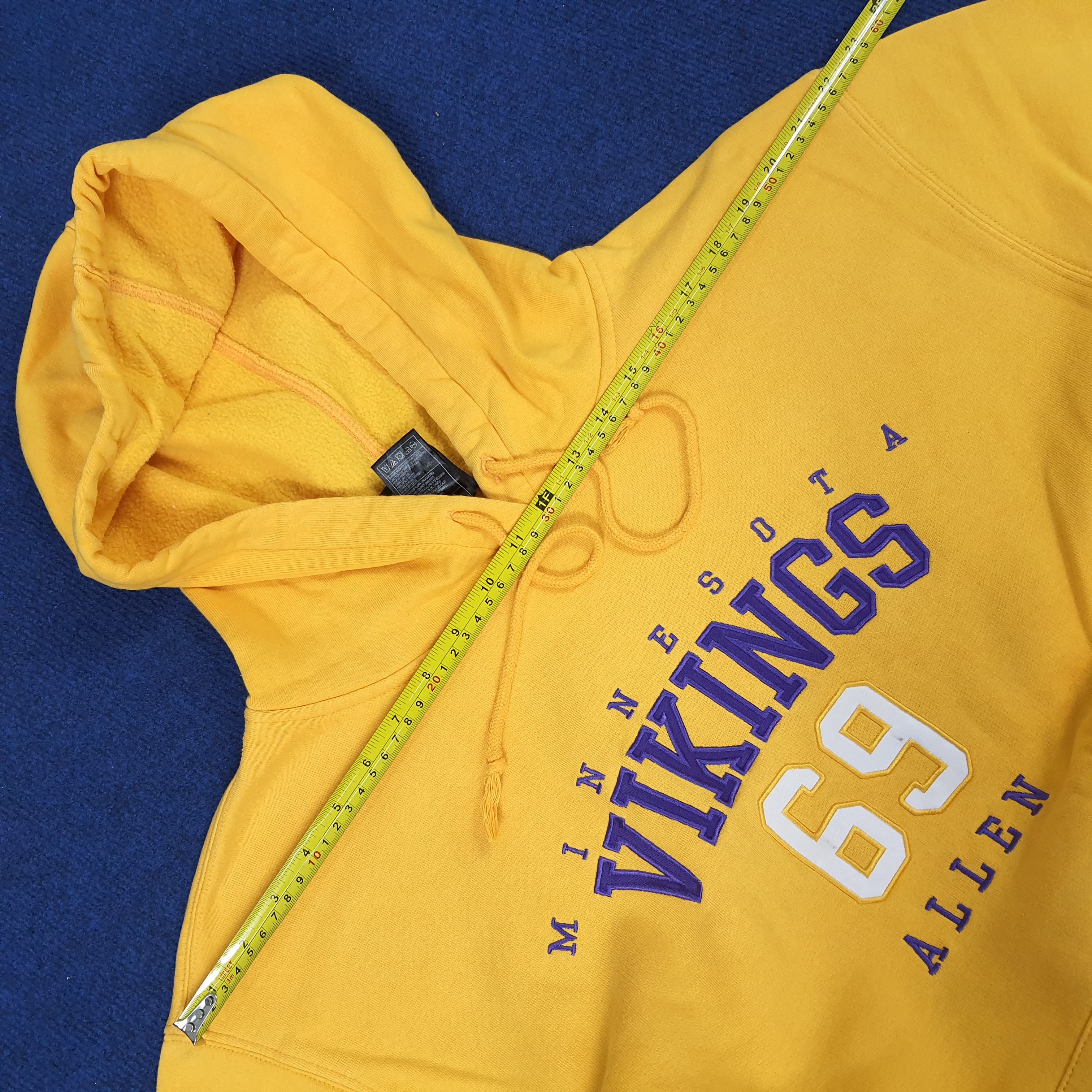 NFL × Reebok × Vintage Vintage NFL Reebok Minnesota Vikings Allen Hoodies Size US XL / EU 56 / 4 - 10 Thumbnail