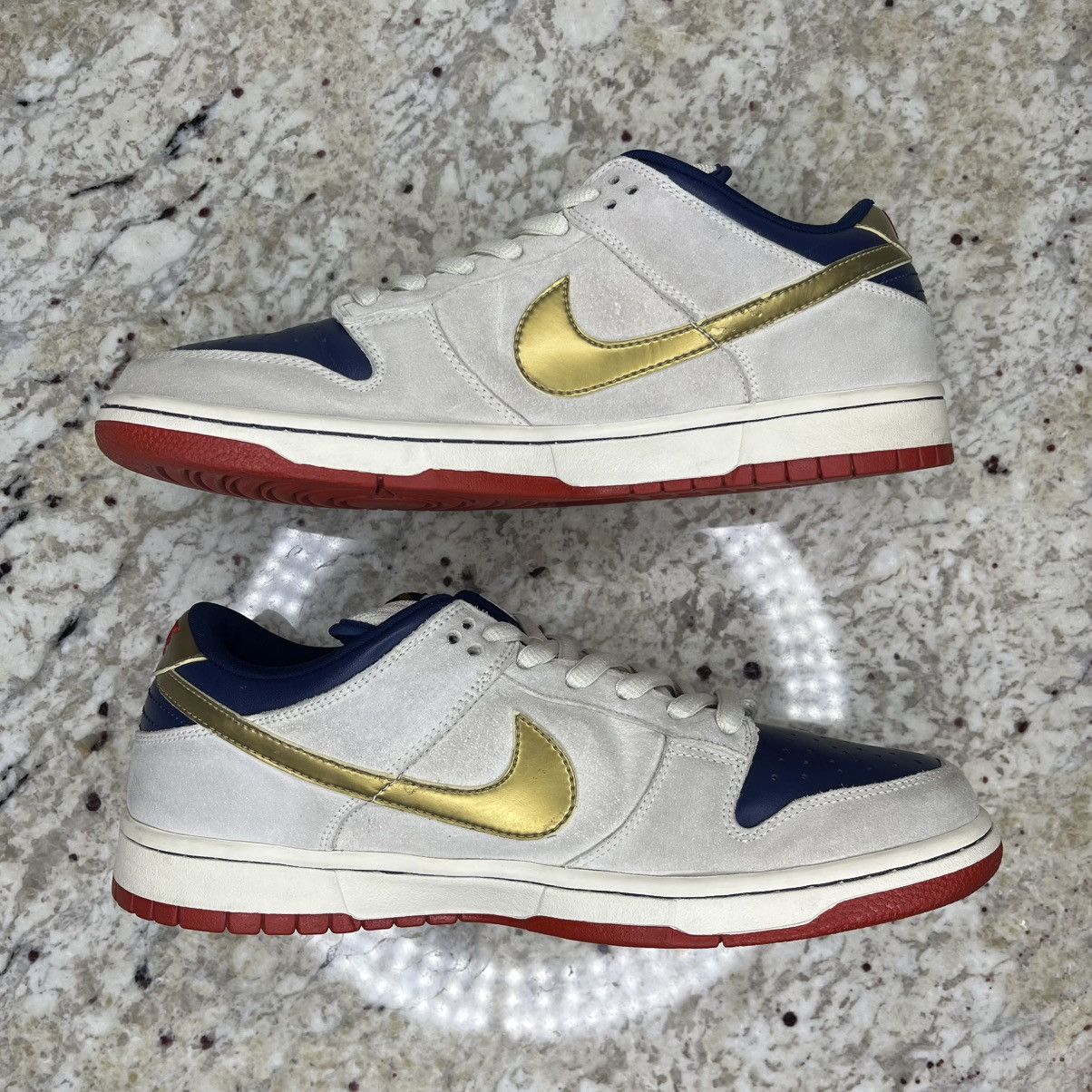 Nike Size 12 -Nike SB Dunk Low Old Spice (2007) Very Clean W/Box Size US 12 / EU 45 - 3 Thumbnail