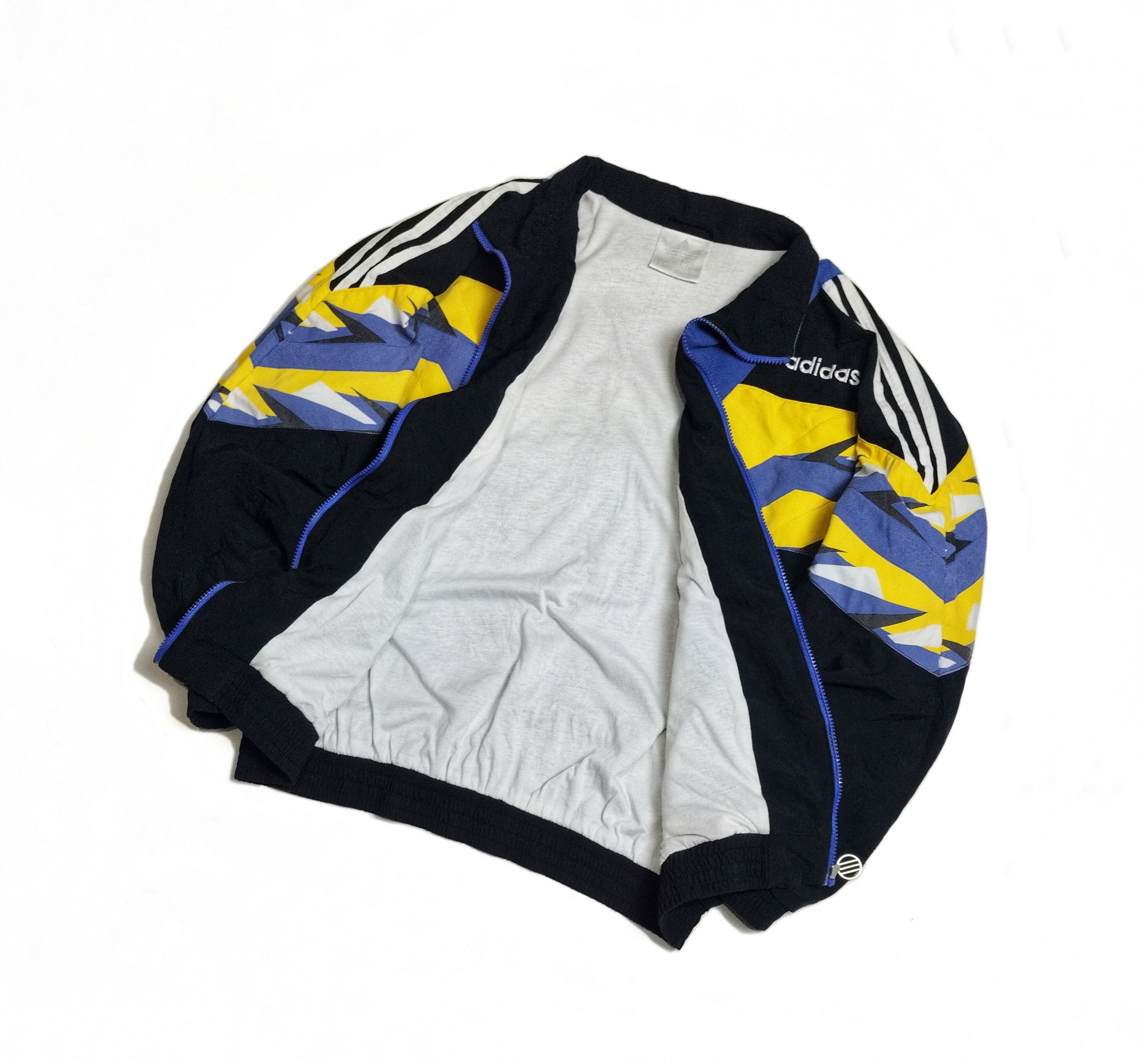 Adidas 💥SOLD💥 Vintage Adidas Geometric Pattern Track Jacket Size US L / EU 52-54 / 3 - 10 Thumbnail