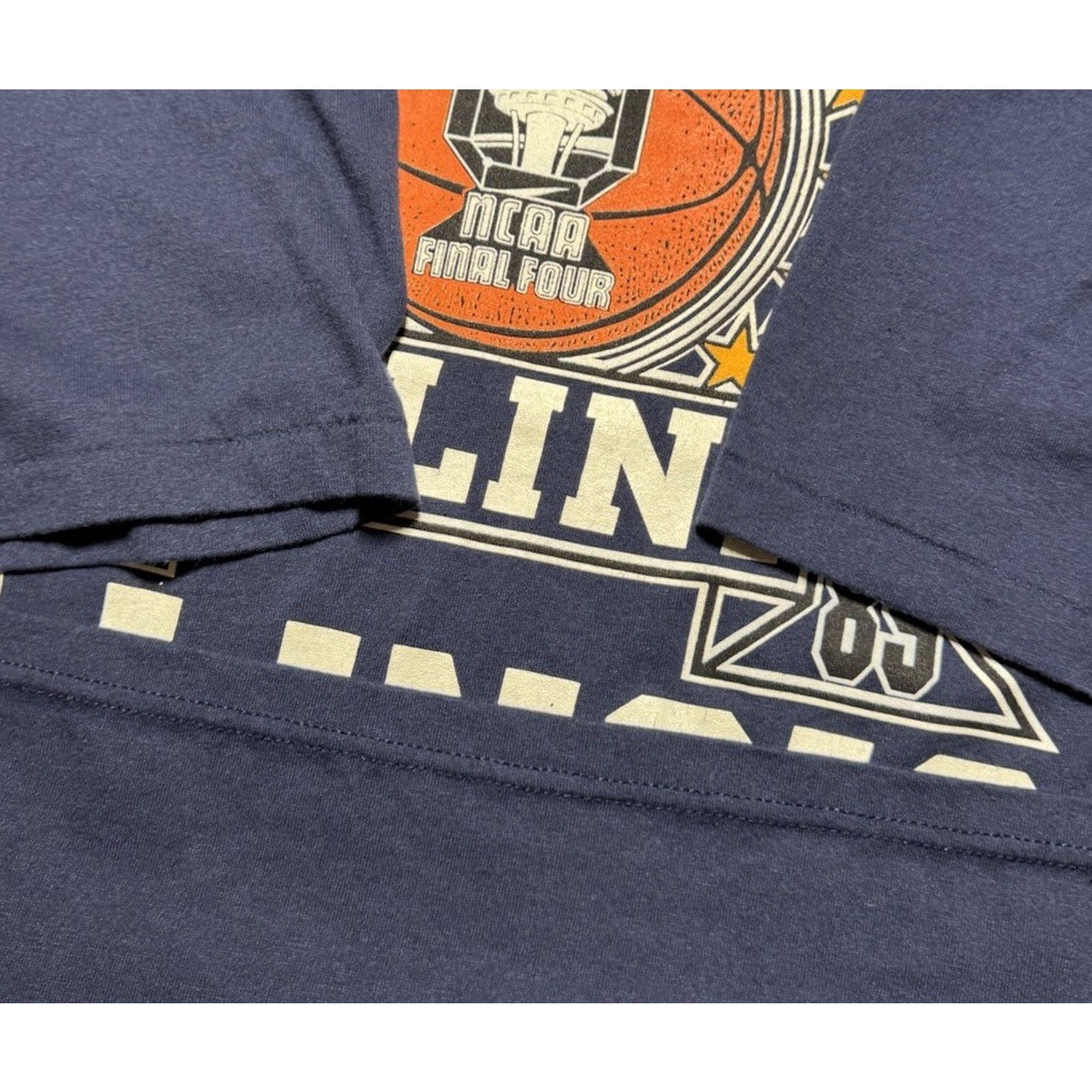 Logo 7 VTG 1989 NCAA Final Four Championship Illinois Men XXL Logo7 Size US XXL / EU 58 / 5 - 5 Thumbnail