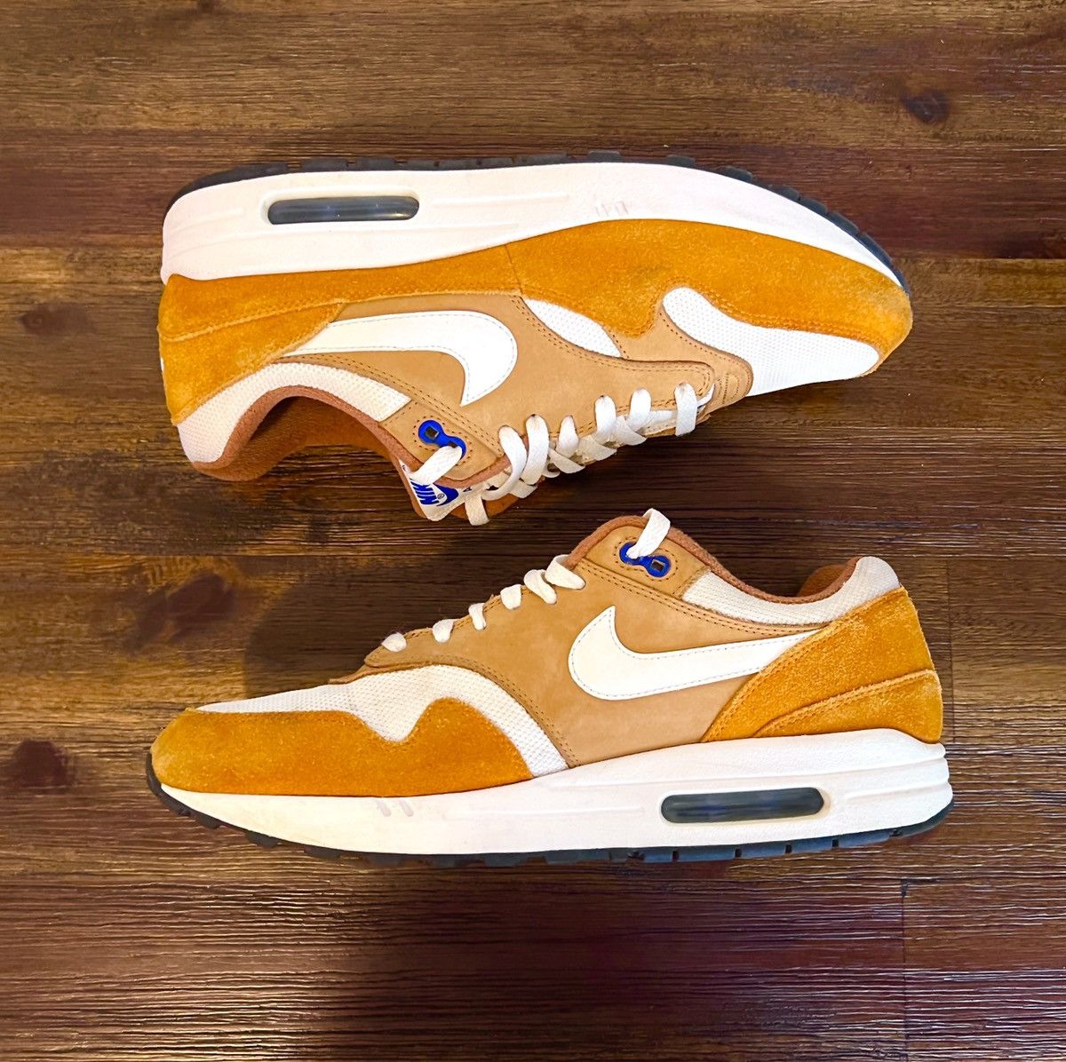 atmos x nike air max 1 red curry