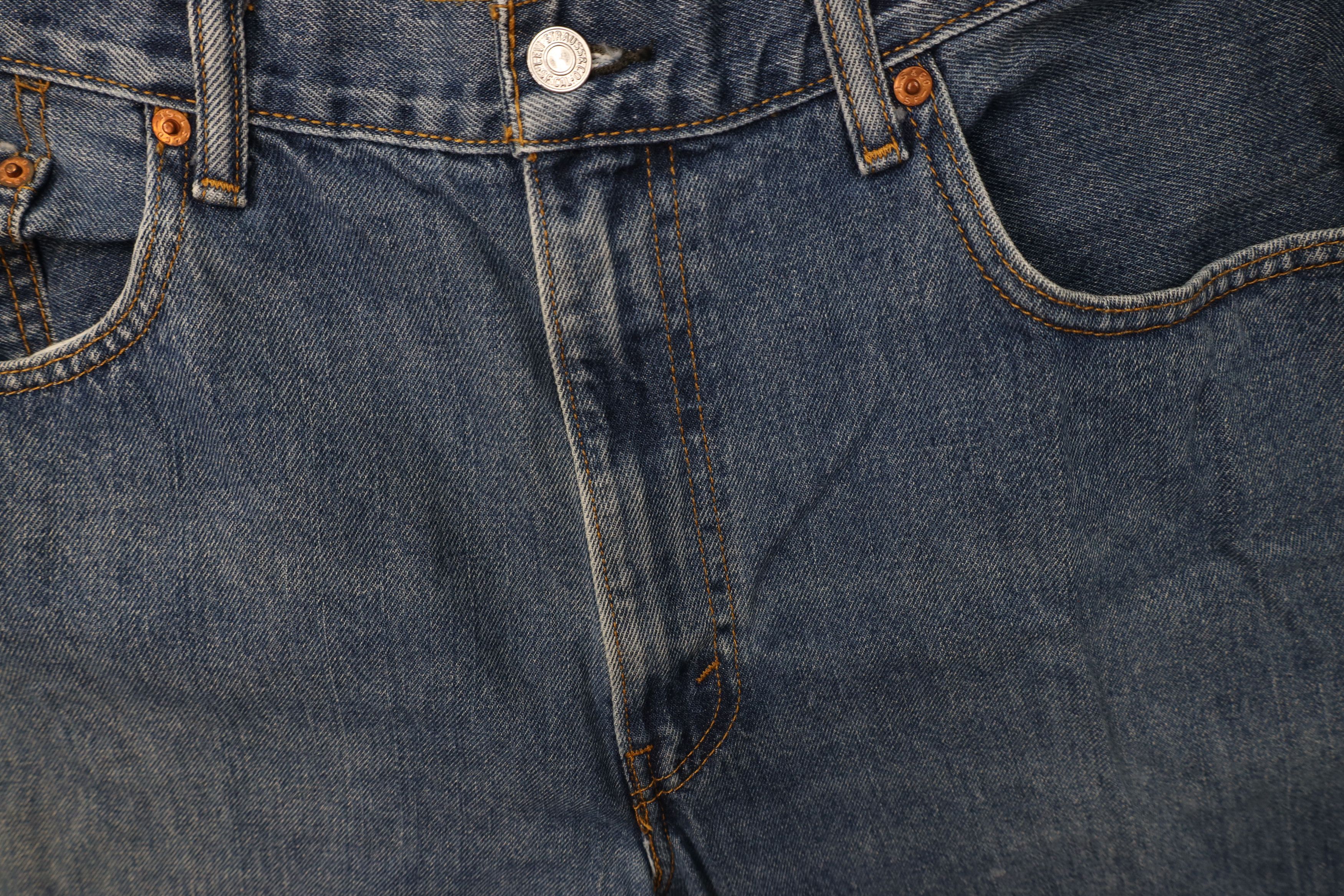 Levi's Vintage Y2K Levis 550 Relaxed Fit Denim Jeans Blue Cotton Size US 38 / EU 54 - 6 Thumbnail