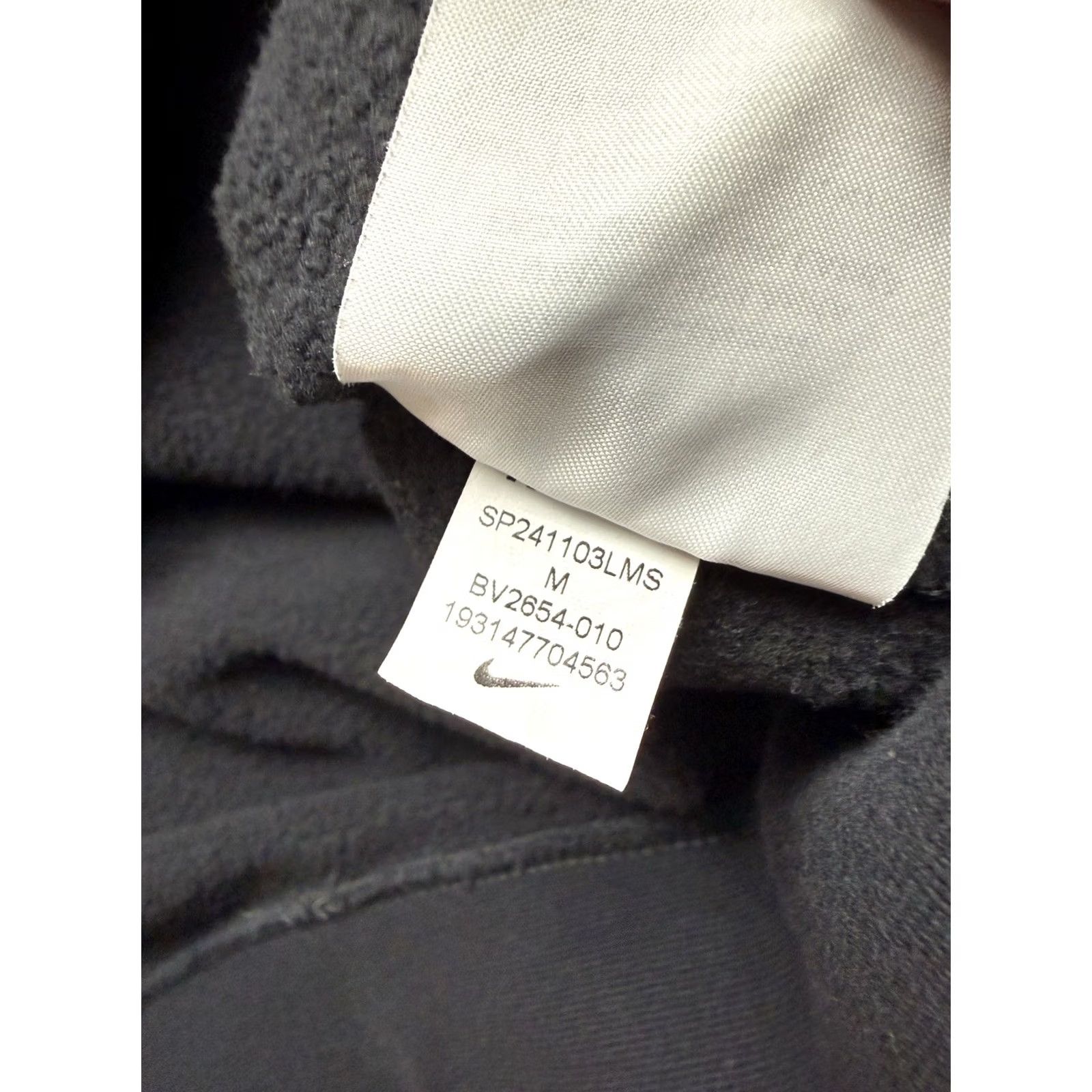 Nike Nike Sportswear Club Fleece Black Hoodie & Jogger Pants Set Size M Sweatsuit Activewear Size US M / EU 48-50 / 2 - 6 Thumbnail