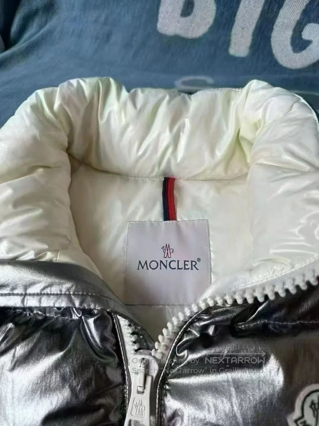 Moncler Moncler Dupres Silver Down Vest. Size US L / EU 52-54 / 3 - 3 Thumbnail